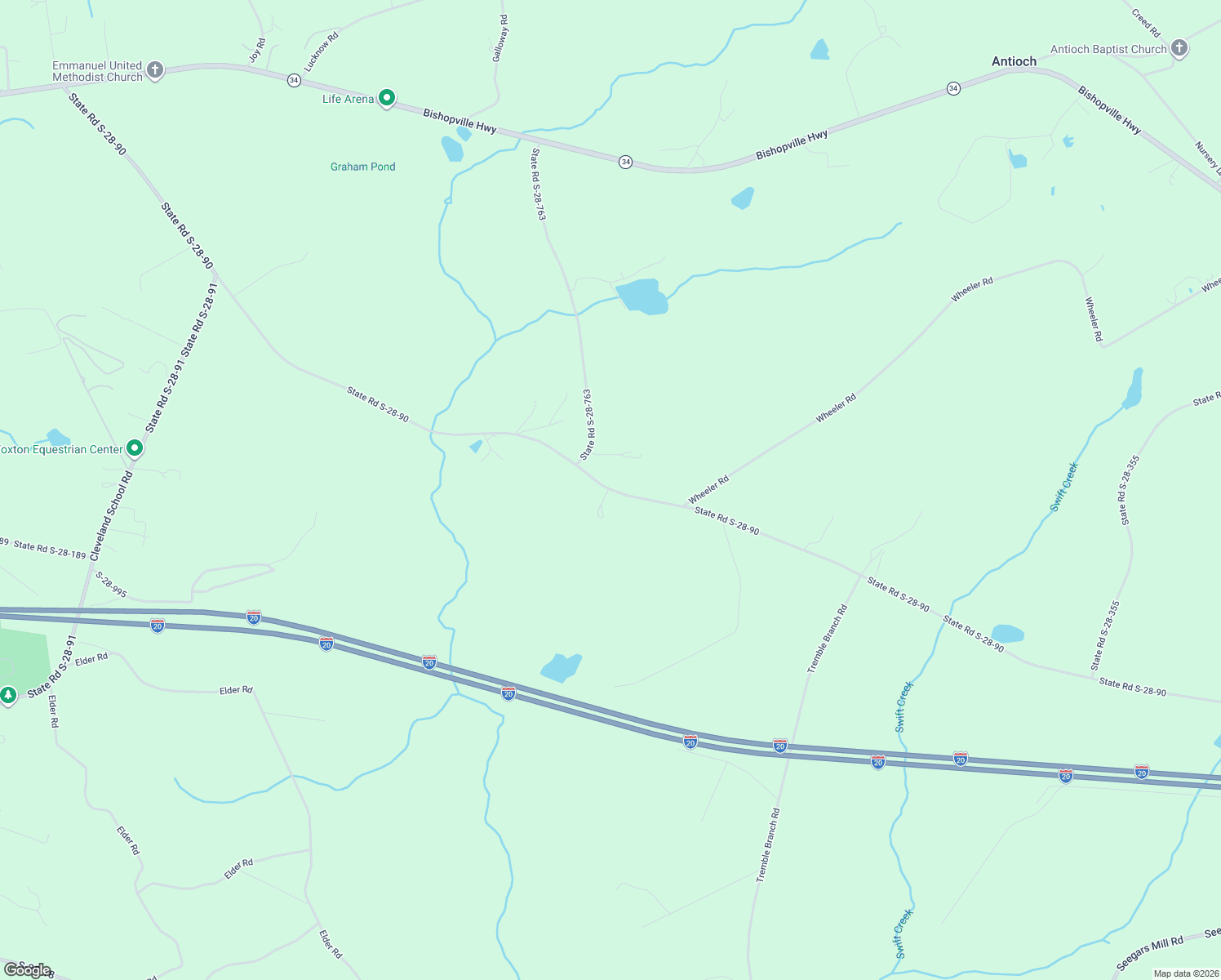 map of restaurants, bars, coffee shops, grocery stores, and more near 1529 State Road S-28-90 in Camden