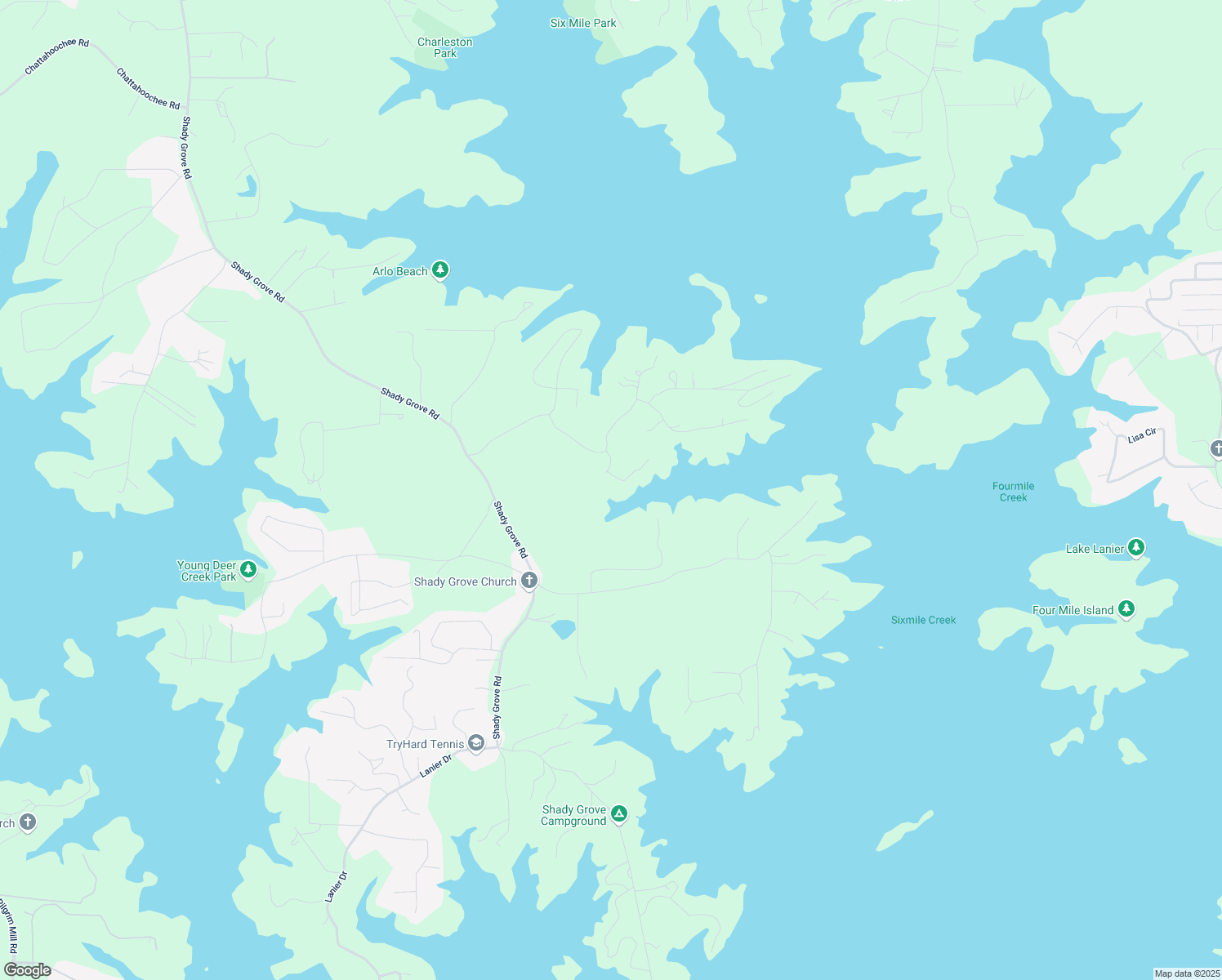 map of restaurants, bars, coffee shops, grocery stores, and more near 6880 Nantucket Cove in Cumming
