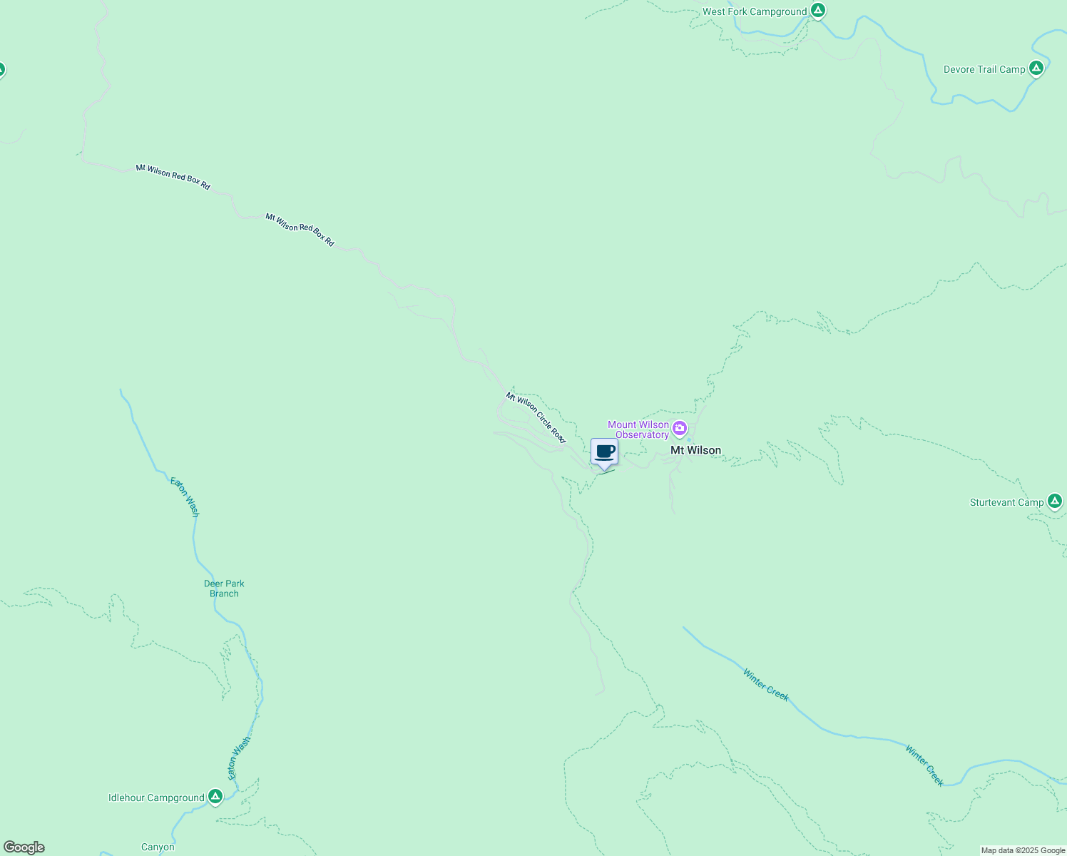 map of restaurants, bars, coffee shops, grocery stores, and more near in Los Angeles