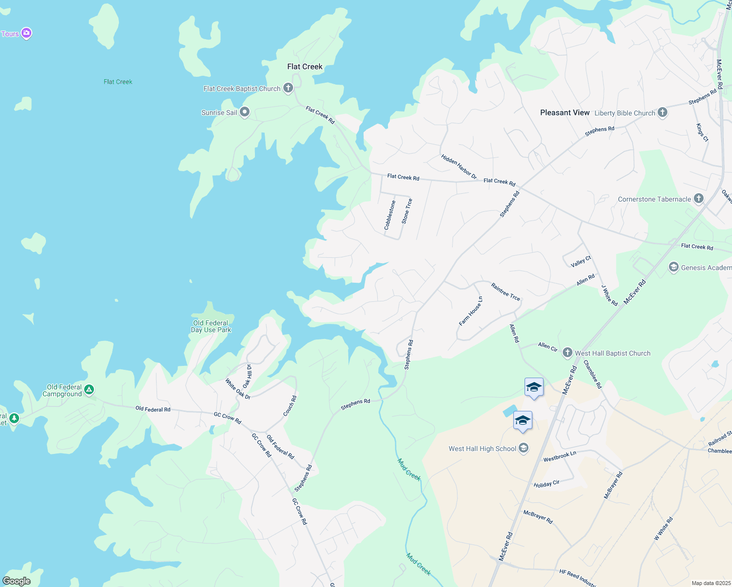 map of restaurants, bars, coffee shops, grocery stores, and more near 5610 Point West Drive in Oakwood