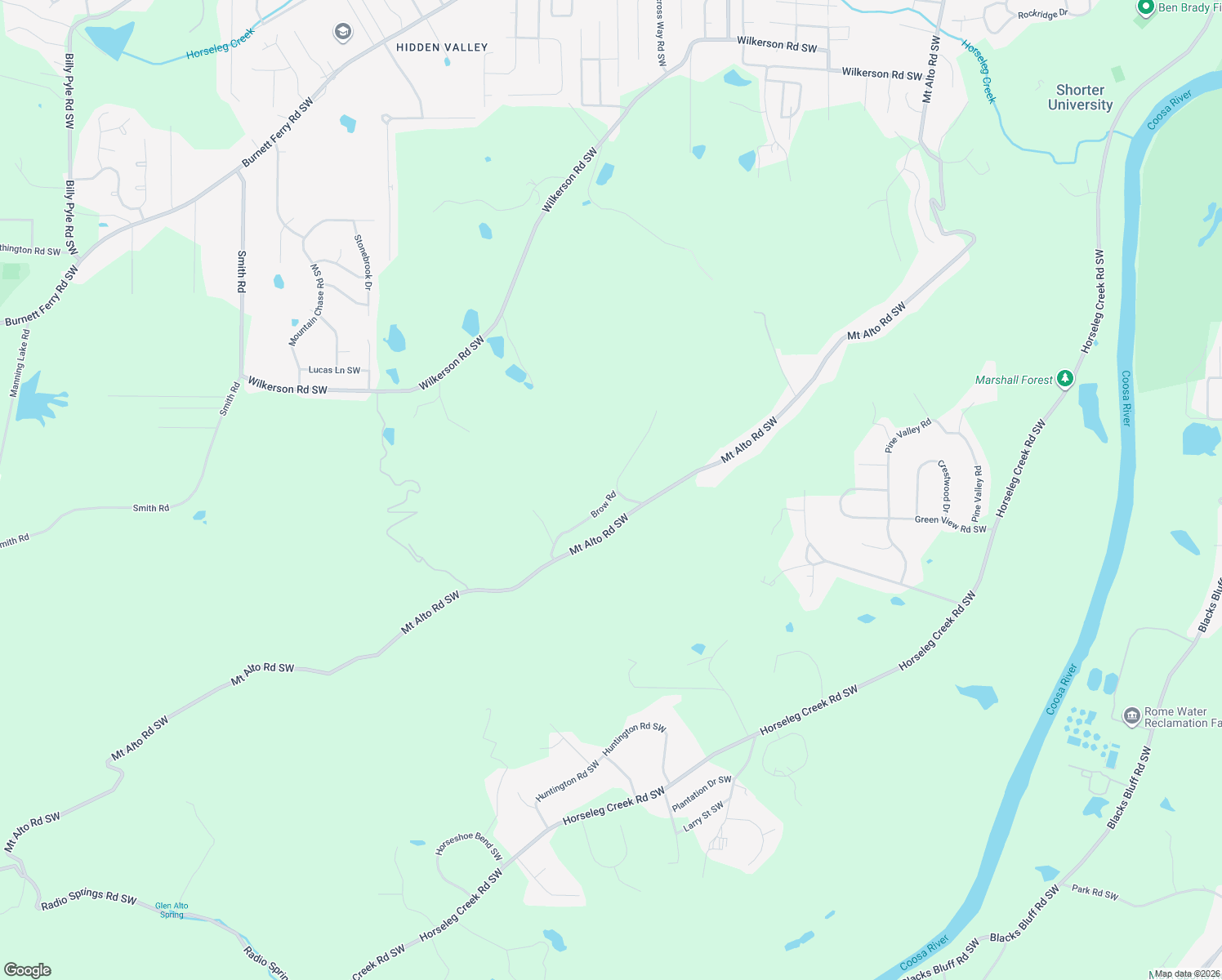 map of restaurants, bars, coffee shops, grocery stores, and more near 1 Hidden Ridge Drive in Rome