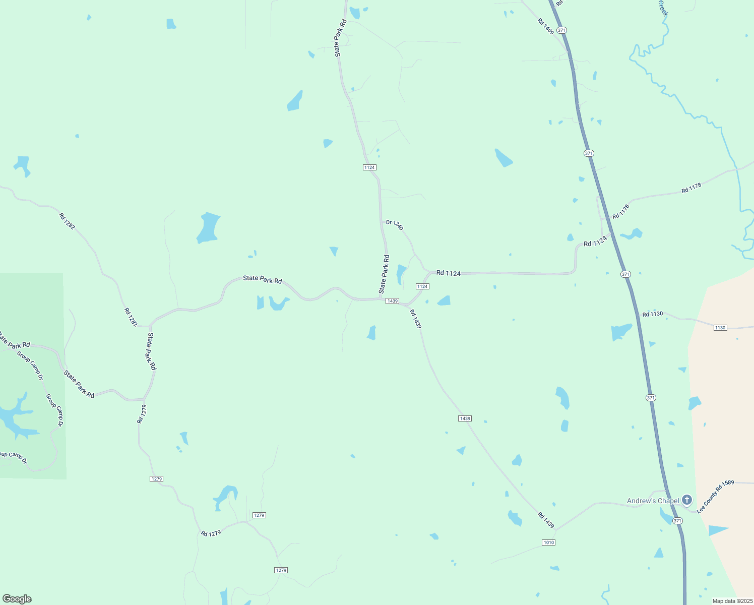 map of restaurants, bars, coffee shops, grocery stores, and more near 101 County Road 1124 in Mooreville