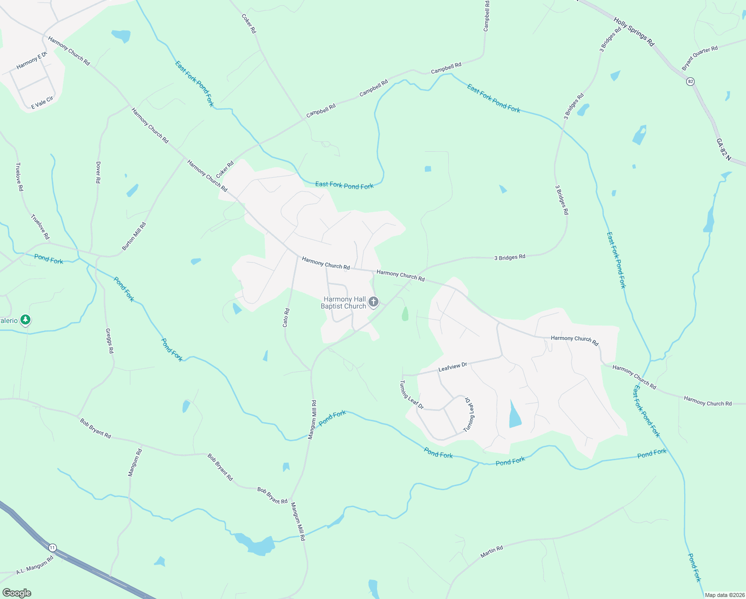 map of restaurants, bars, coffee shops, grocery stores, and more near 4160 Mangum Mill Road in Gainesville