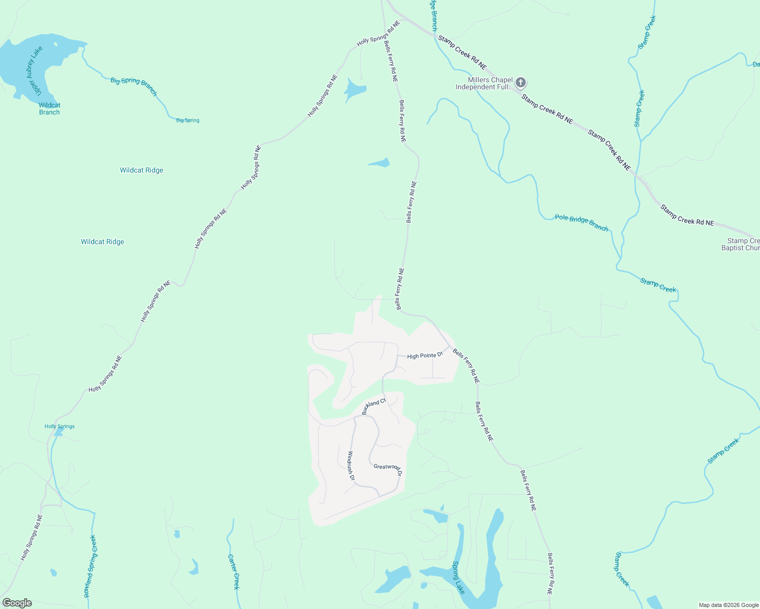 map of restaurants, bars, coffee shops, grocery stores, and more near 11 Black Rd NE in White