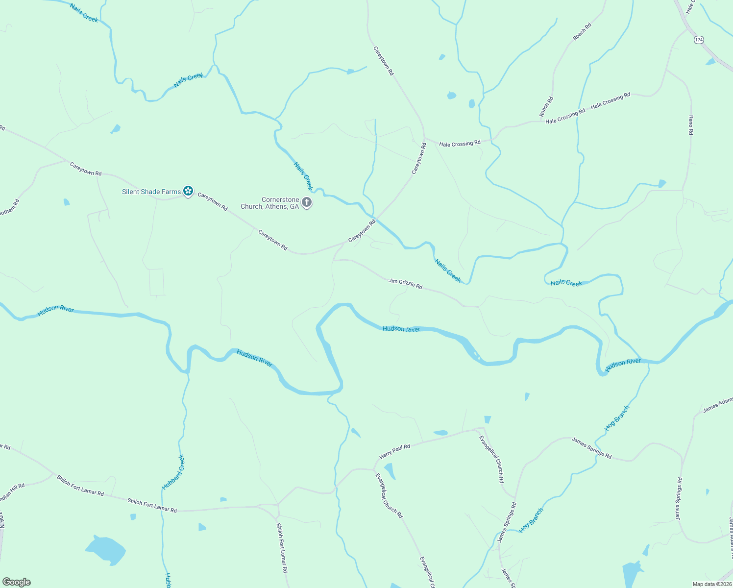 map of restaurants, bars, coffee shops, grocery stores, and more near 283 Hudson Terrace in Royston