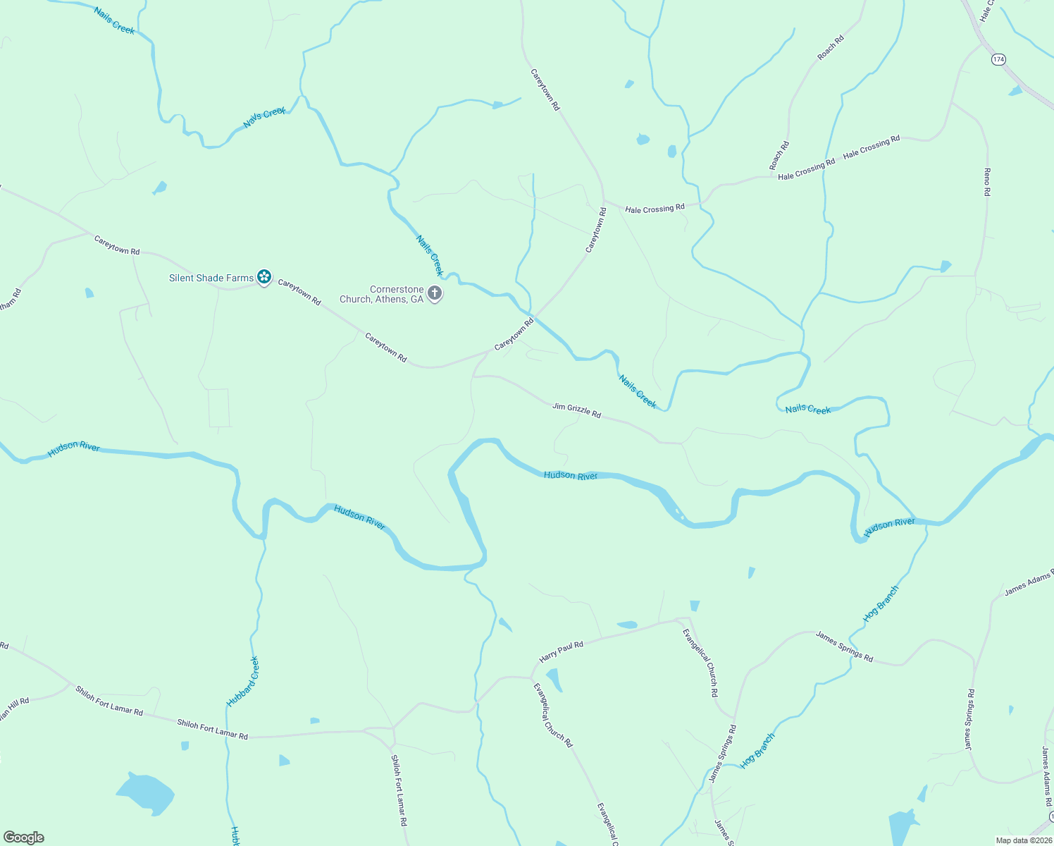 map of restaurants, bars, coffee shops, grocery stores, and more near 283 Hudson Terrace in Royston