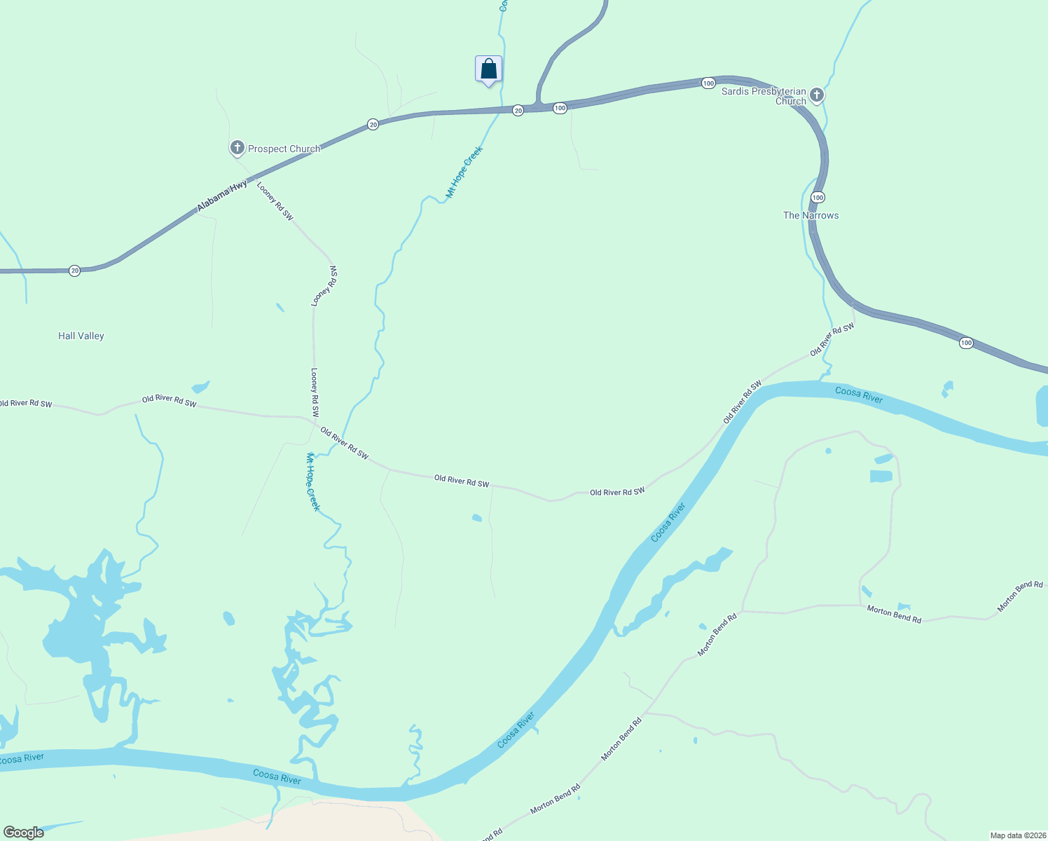 map of restaurants, bars, coffee shops, grocery stores, and more near 828 Old River Road Southwest in Rome