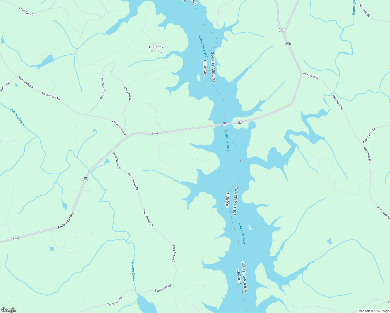 map of restaurants, bars, coffee shops, grocery stores, and more near 3074 Utah Drive in Elberton