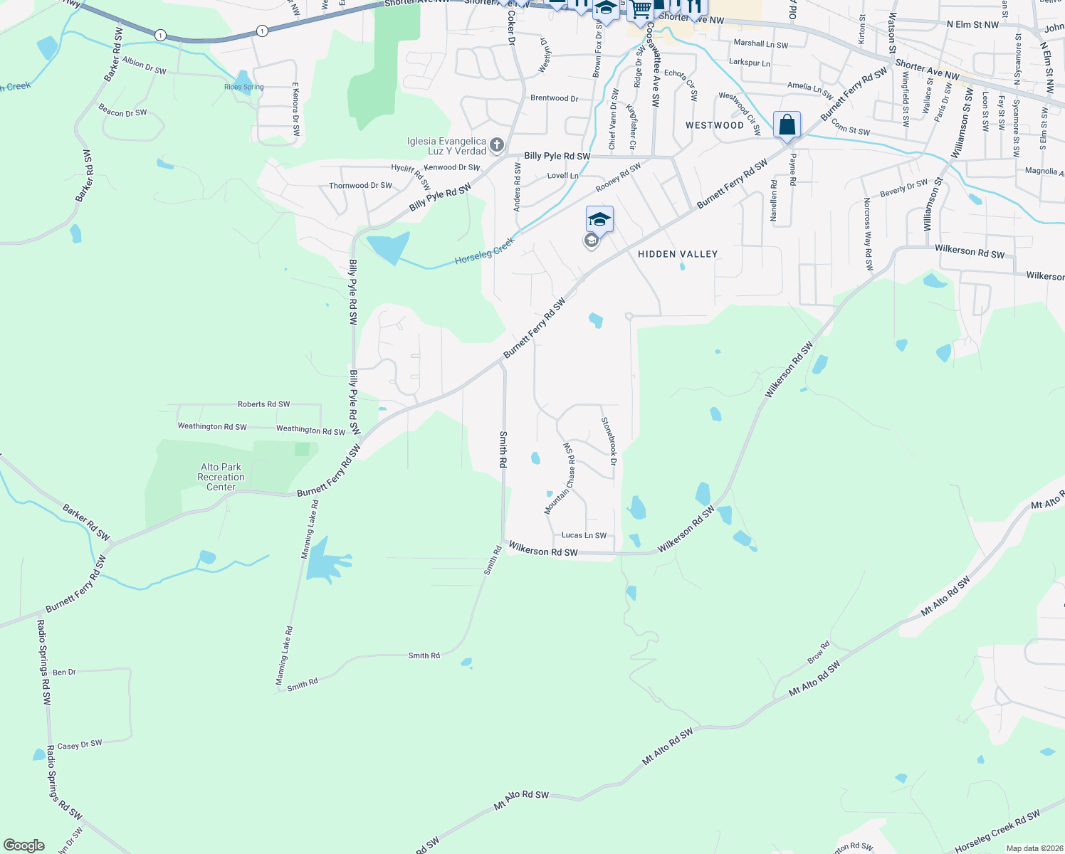 map of restaurants, bars, coffee shops, grocery stores, and more near 16 Limon Pl SW in Rome