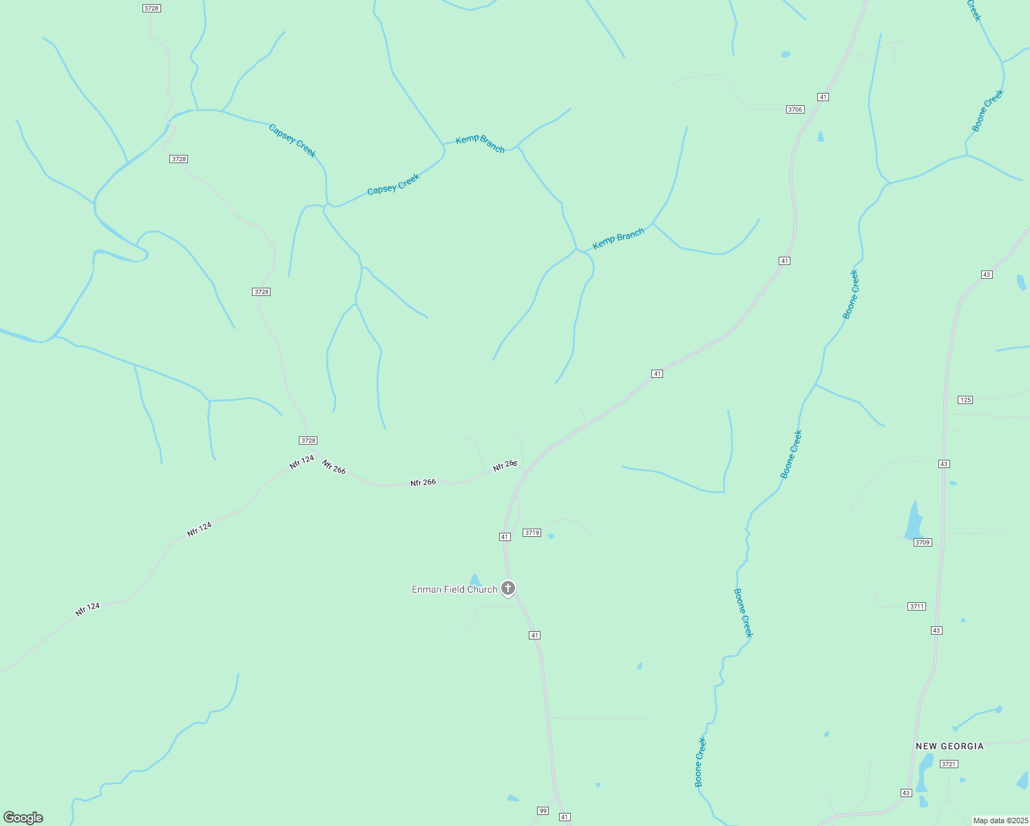 map of restaurants, bars, coffee shops, grocery stores, and more near 22 National Forest Road 266 in Addison