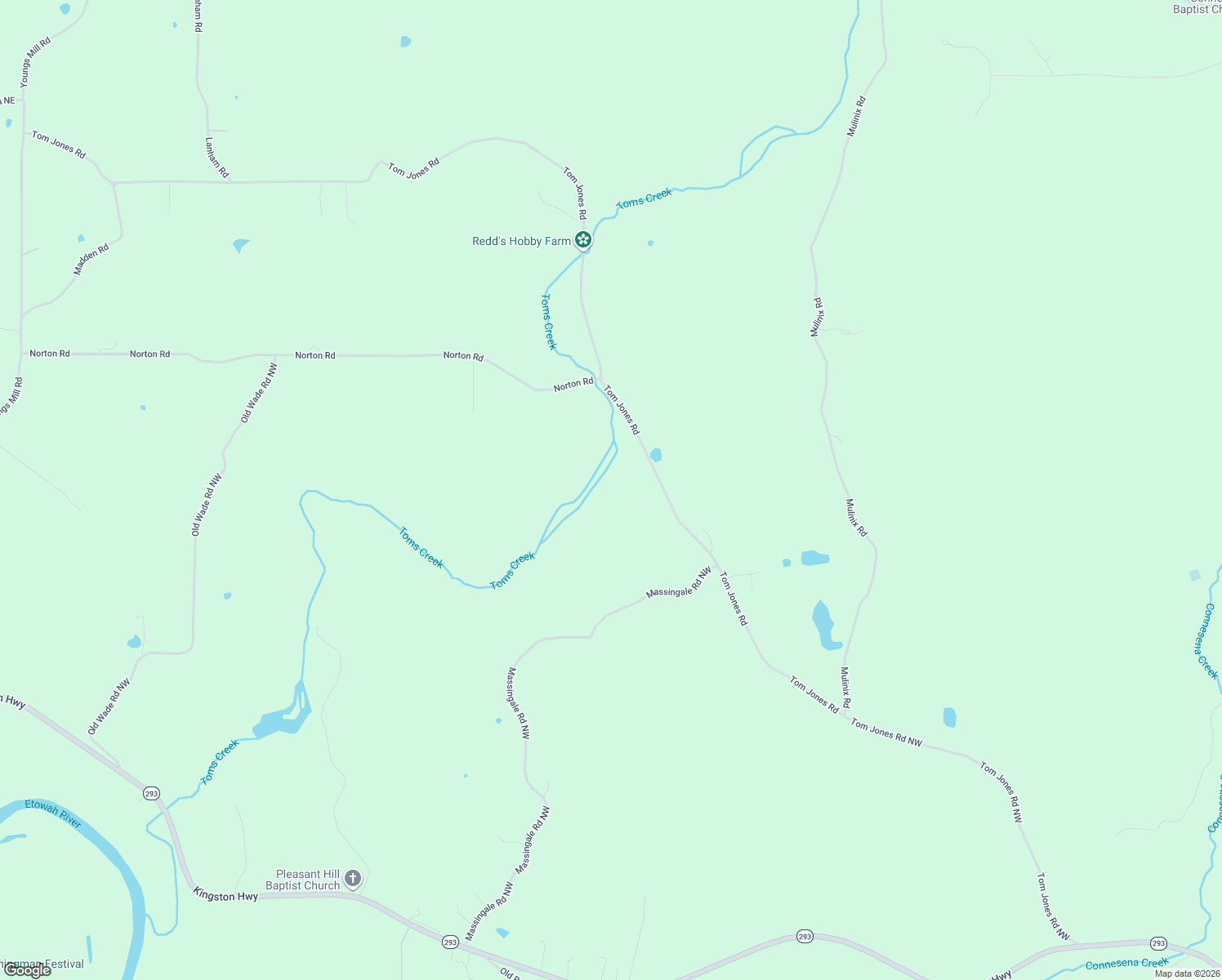 map of restaurants, bars, coffee shops, grocery stores, and more near 175 Tom Jones Road in Kingston