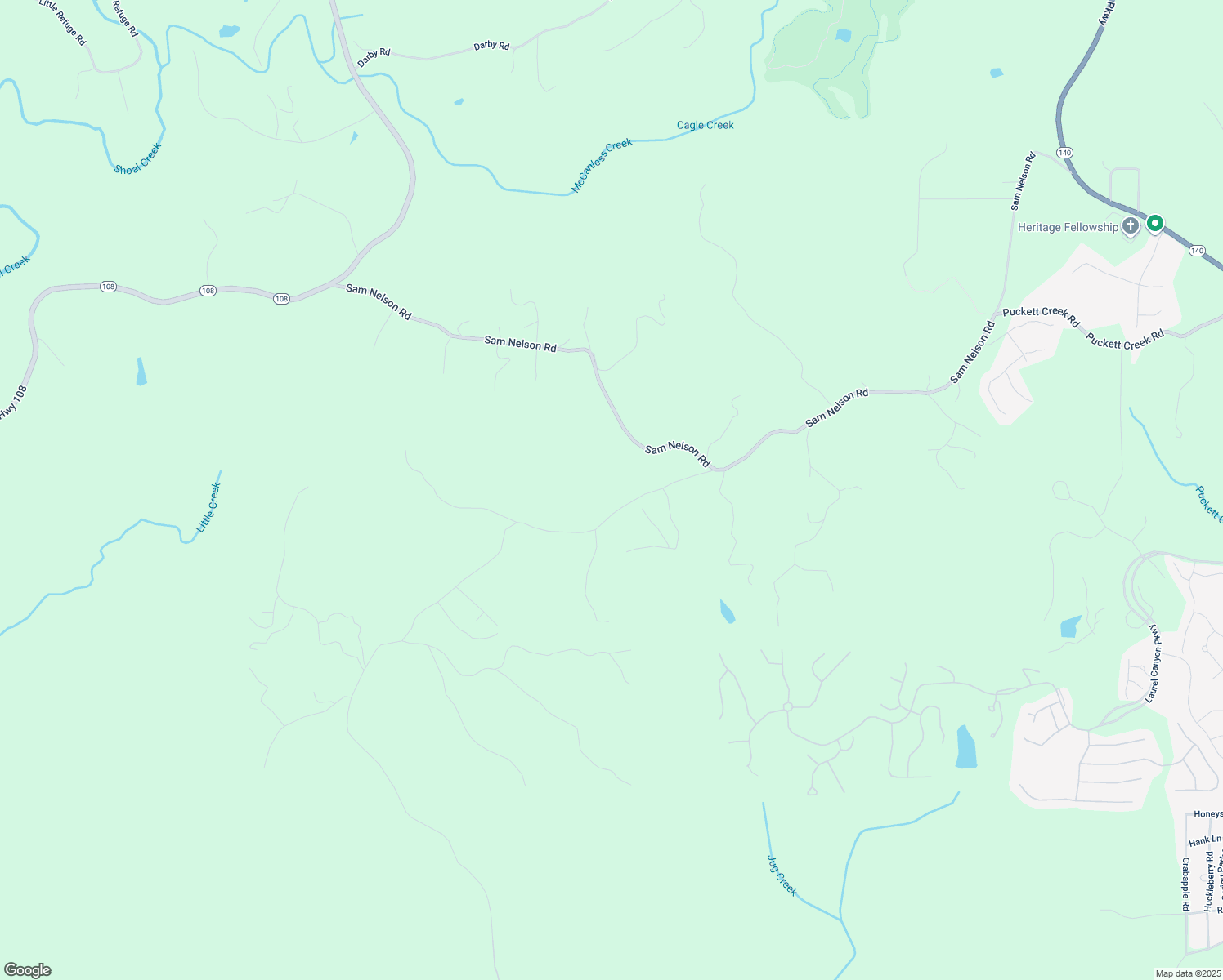 map of restaurants, bars, coffee shops, grocery stores, and more near 2317 Rampley Trail in Canton