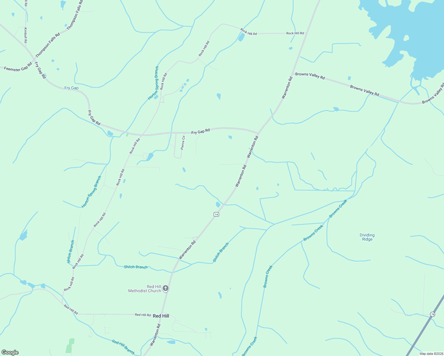 map of restaurants, bars, coffee shops, grocery stores, and more near 6986 Warrenton Road in Guntersville