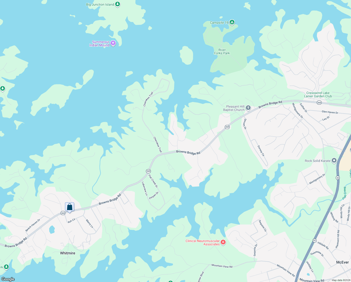map of restaurants, bars, coffee shops, grocery stores, and more near 4135 Cumberland Point Dr in Gainesville