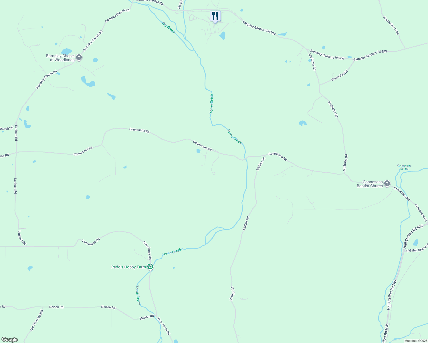 map of restaurants, bars, coffee shops, grocery stores, and more near 215 Connesena Road in Kingston