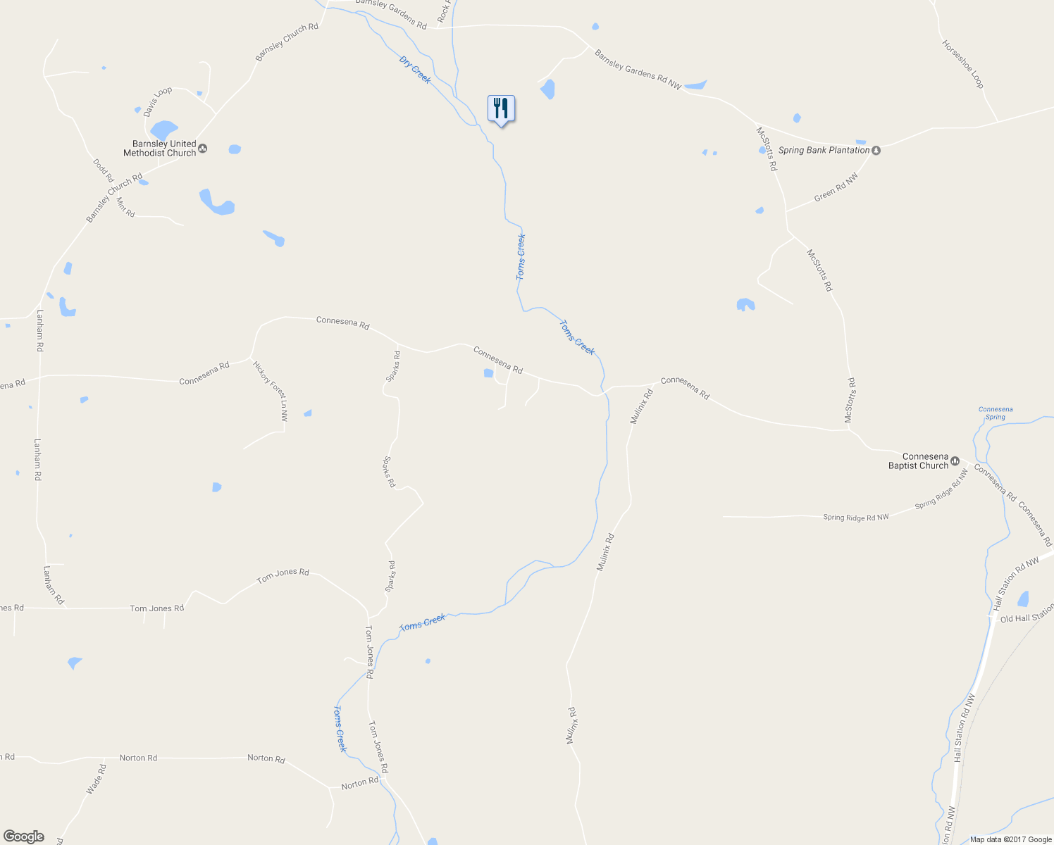 map of restaurants, bars, coffee shops, grocery stores, and more near 215 Connesena Road in Kingston