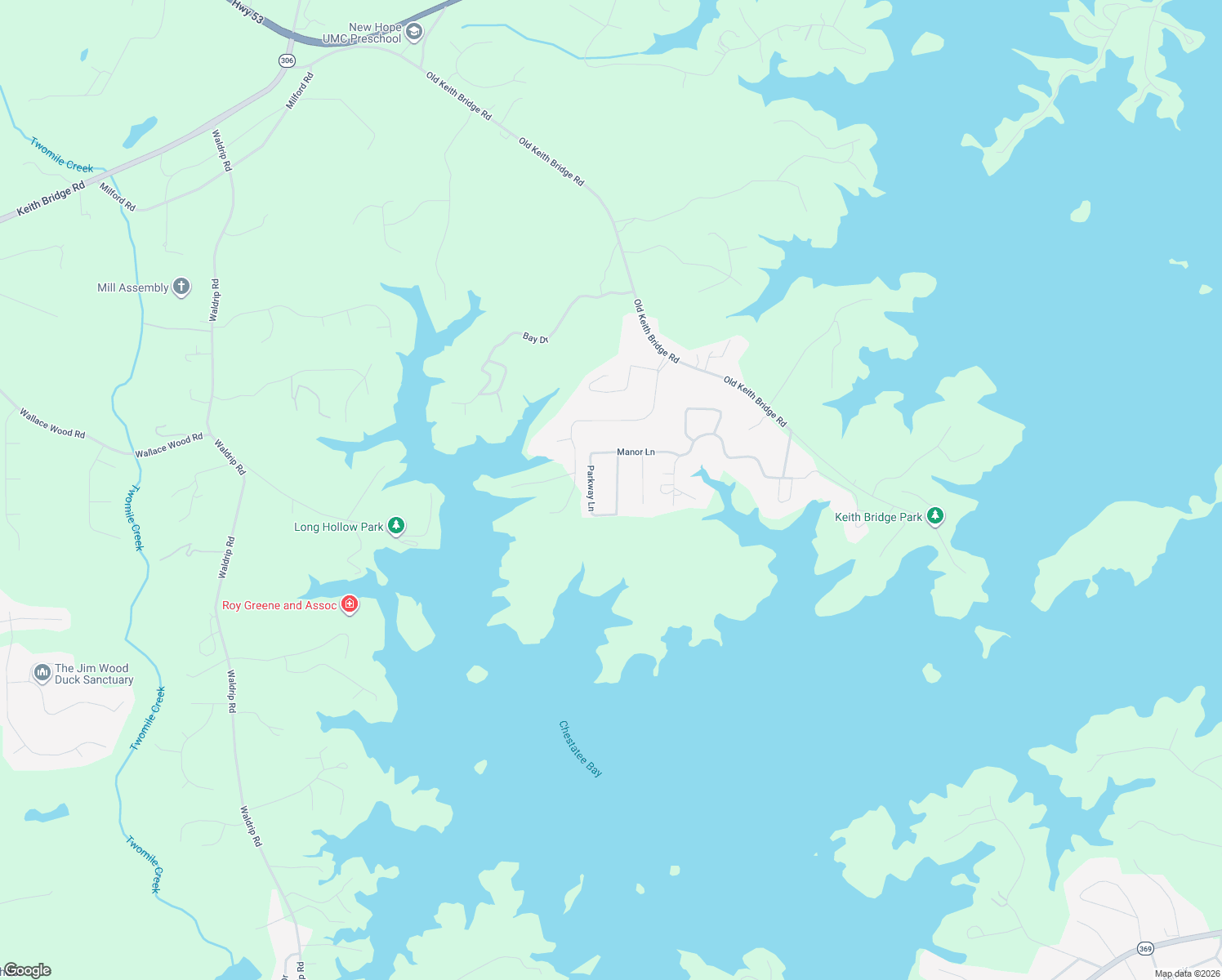 map of restaurants, bars, coffee shops, grocery stores, and more near 9760 Windsor Way in Gainesville