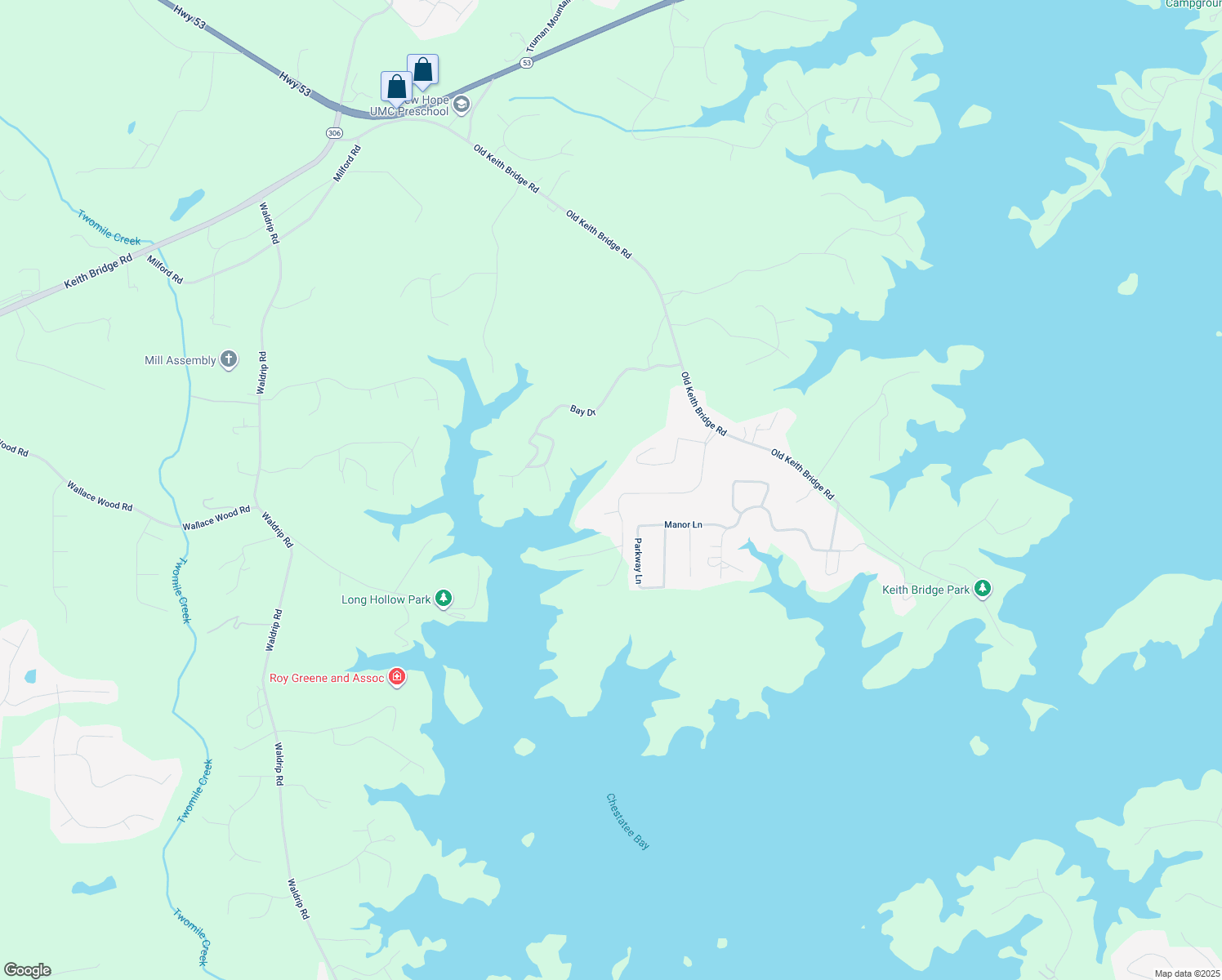 map of restaurants, bars, coffee shops, grocery stores, and more near 8840 Bayhill Drive in Gainesville