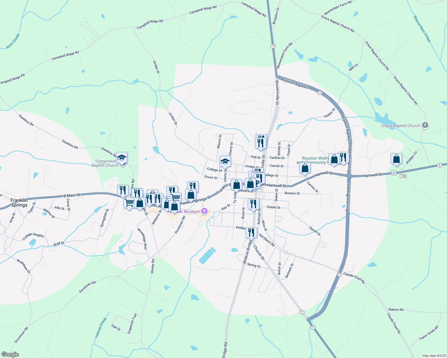 199 Grove Street, Royston GA Walk Score