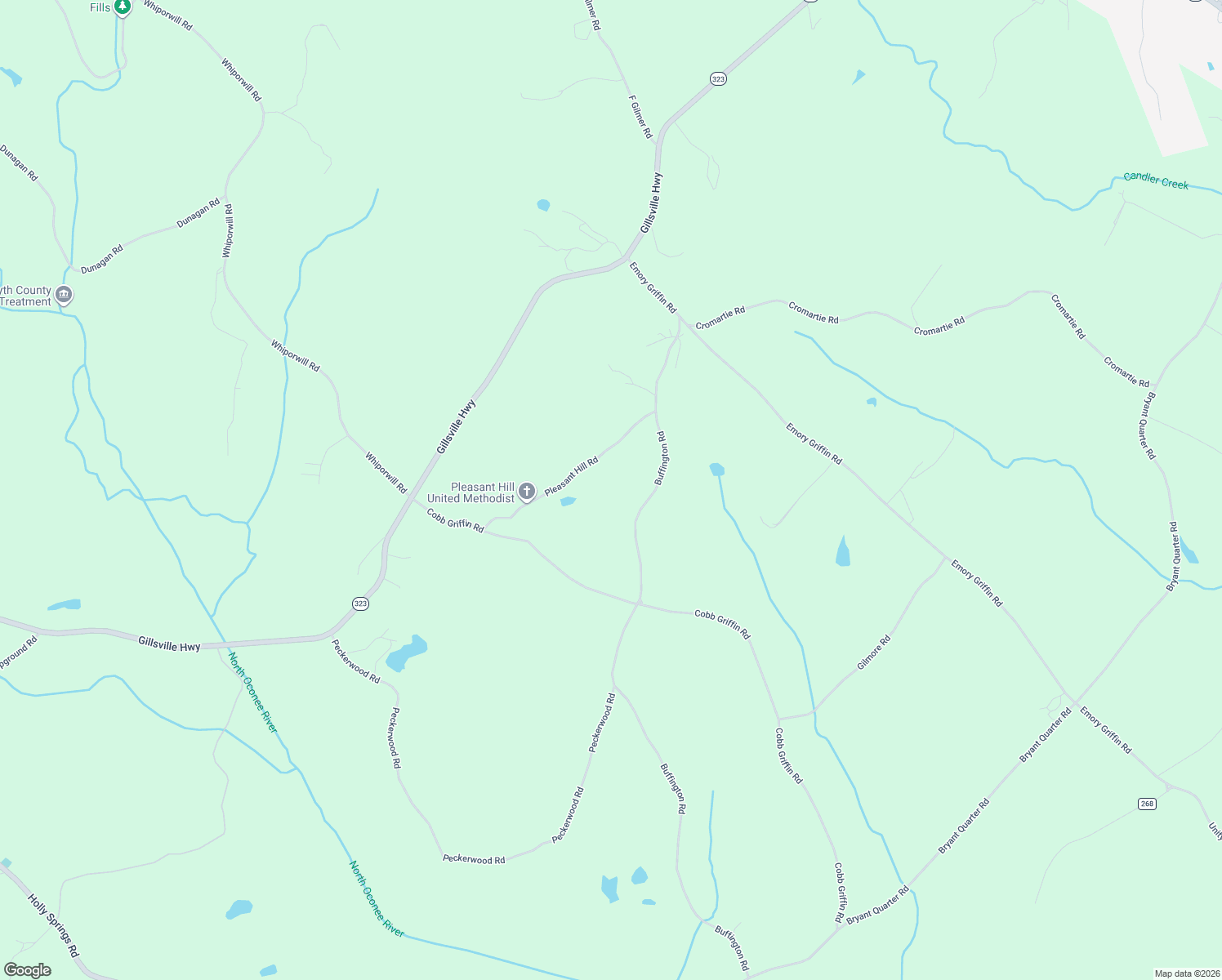 map of restaurants, bars, coffee shops, grocery stores, and more near 5086 Buffington Rd in Gillsville
