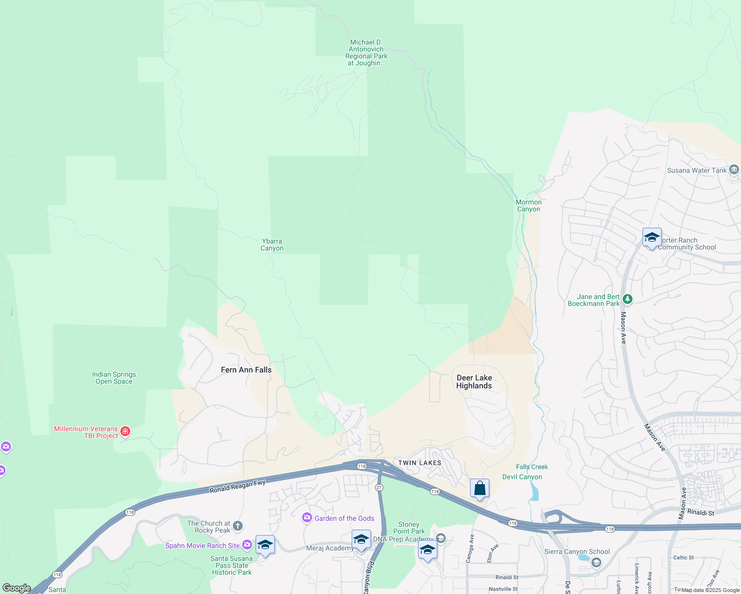 map of restaurants, bars, coffee shops, grocery stores, and more near Curaco TR in Los Angeles County