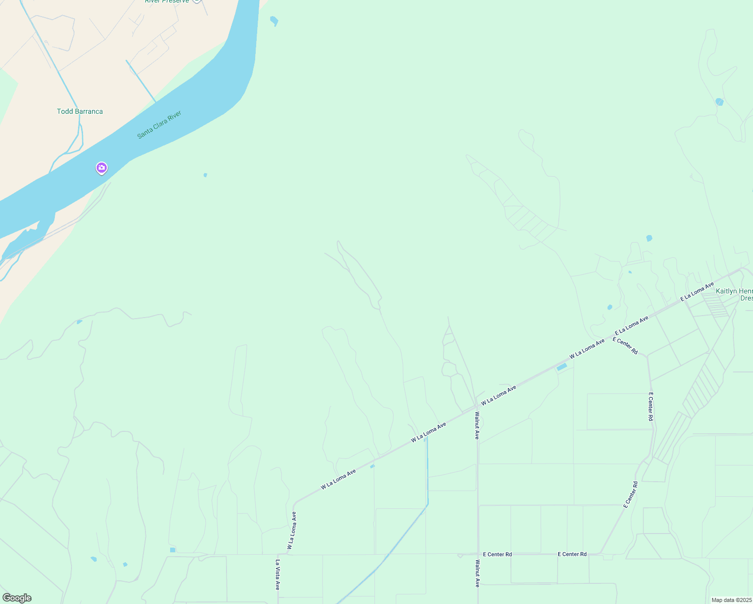 map of restaurants, bars, coffee shops, grocery stores, and more near 641 West La Loma Avenue in Somis
