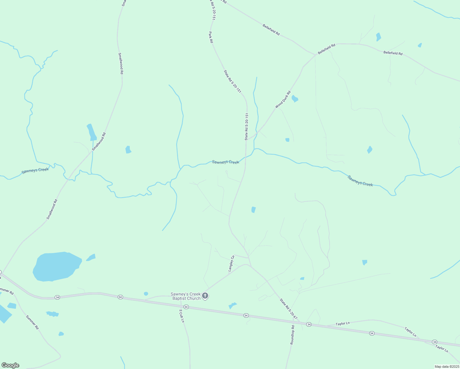 map of restaurants, bars, coffee shops, grocery stores, and more near 681 Park Road in Ridgeway