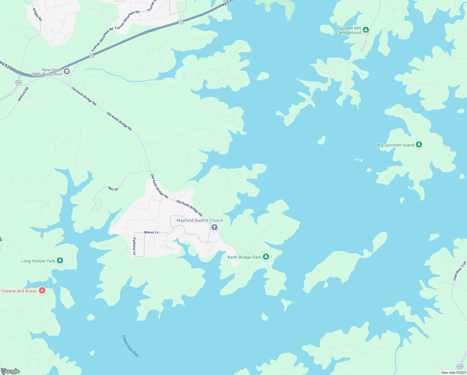 map of restaurants, bars, coffee shops, grocery stores, and more near 9045 Hayes Drive in Gainesville