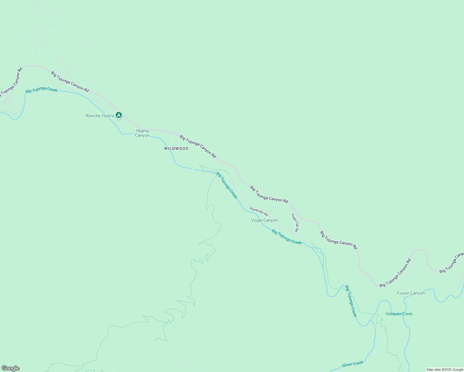 map of restaurants, bars, coffee shops, grocery stores, and more near 2737 Stonyvale Road in Los Angeles County
