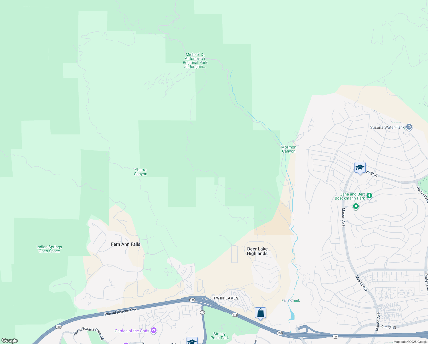map of restaurants, bars, coffee shops, grocery stores, and more near Curaco TR in Los Angeles