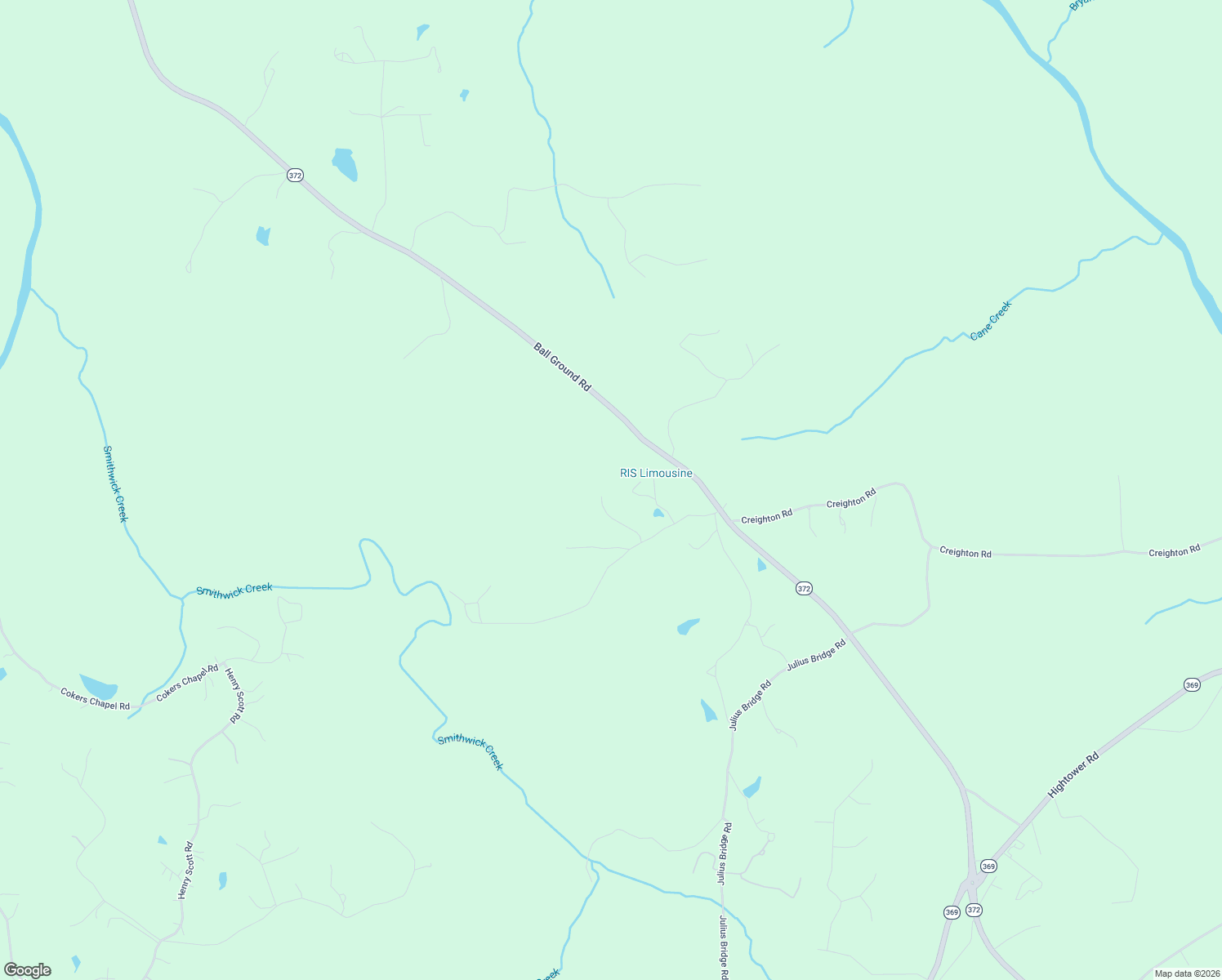 map of restaurants, bars, coffee shops, grocery stores, and more near 200 Brookhollow Road in Ball Ground