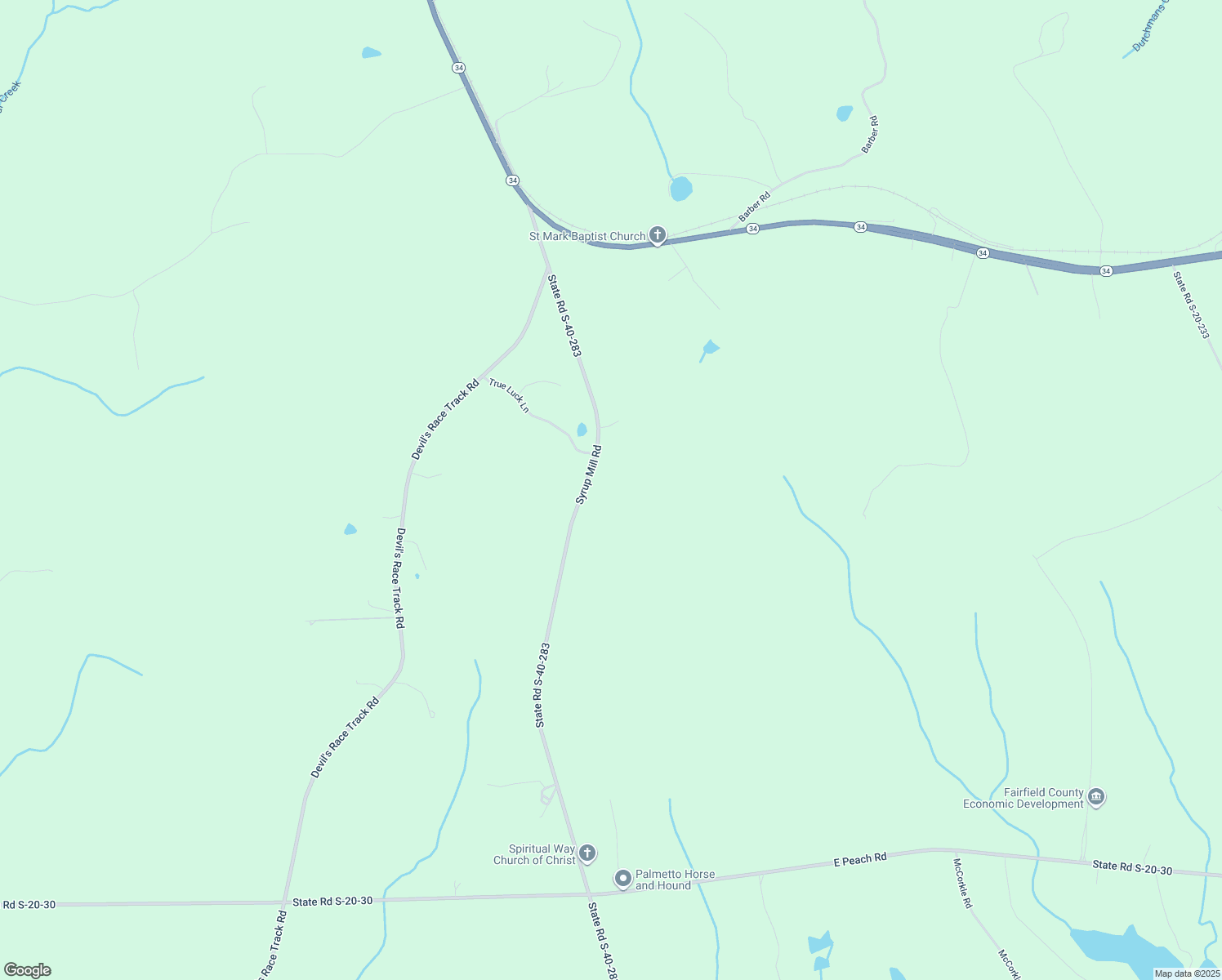 map of restaurants, bars, coffee shops, grocery stores, and more near 510 True Luck Lane in Ridgeway