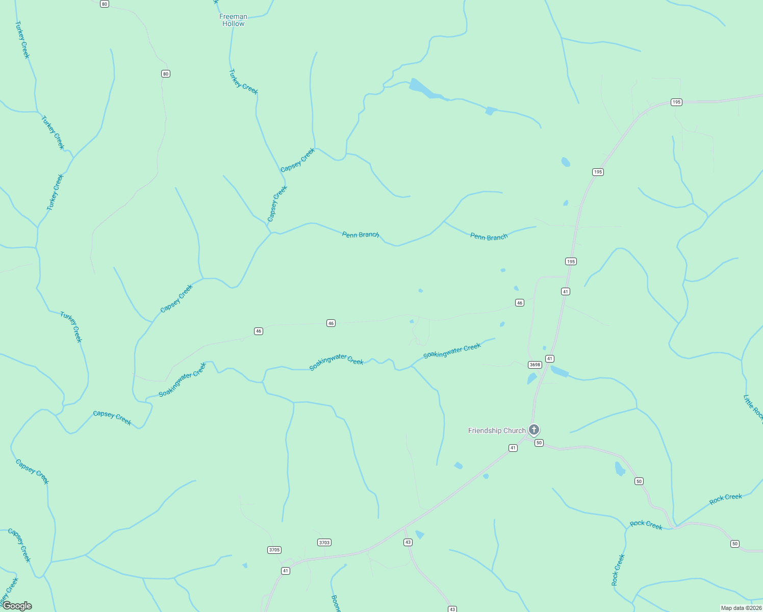 map of restaurants, bars, coffee shops, grocery stores, and more near 696 County Road 46 in Addison