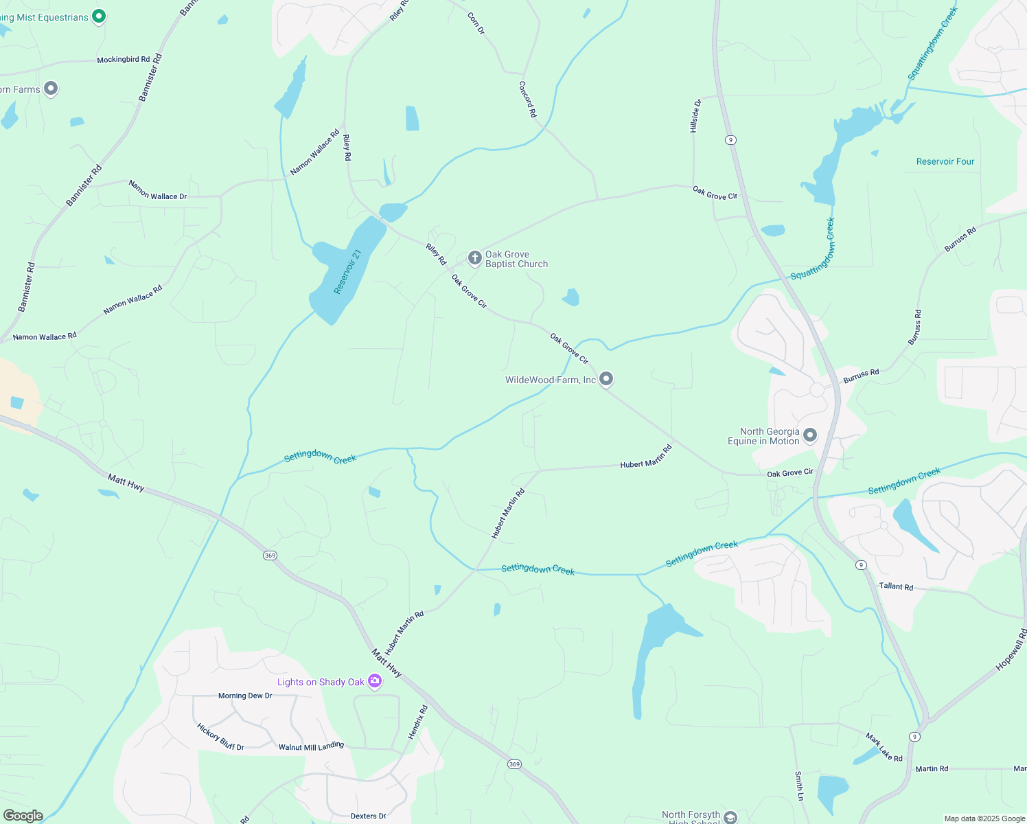 map of restaurants, bars, coffee shops, grocery stores, and more near 5095 Hamby Hollow Lane in Cumming