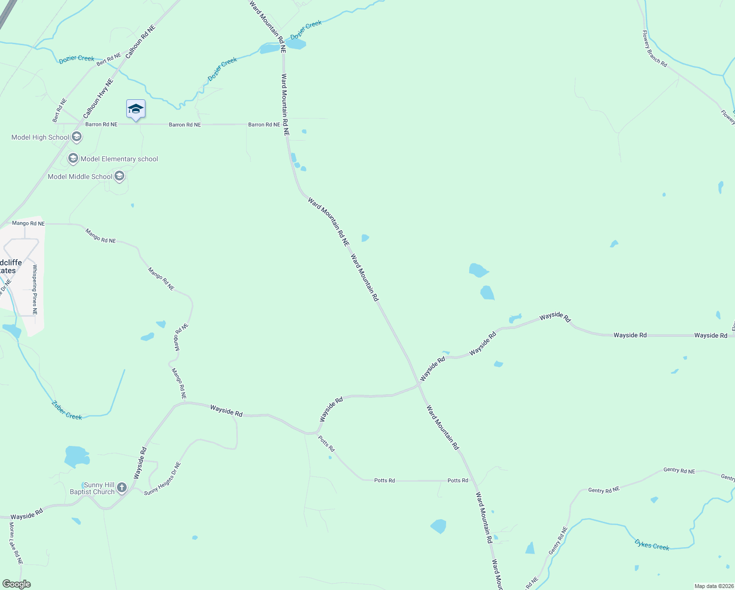 map of restaurants, bars, coffee shops, grocery stores, and more near 919 Ward Mountain Road Northeast in Kingston