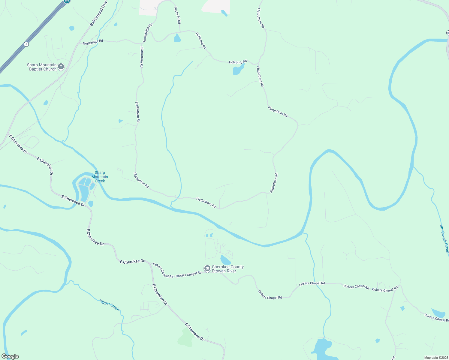 map of restaurants, bars, coffee shops, grocery stores, and more near 217 Wild Turkey Ridge in Ball Ground