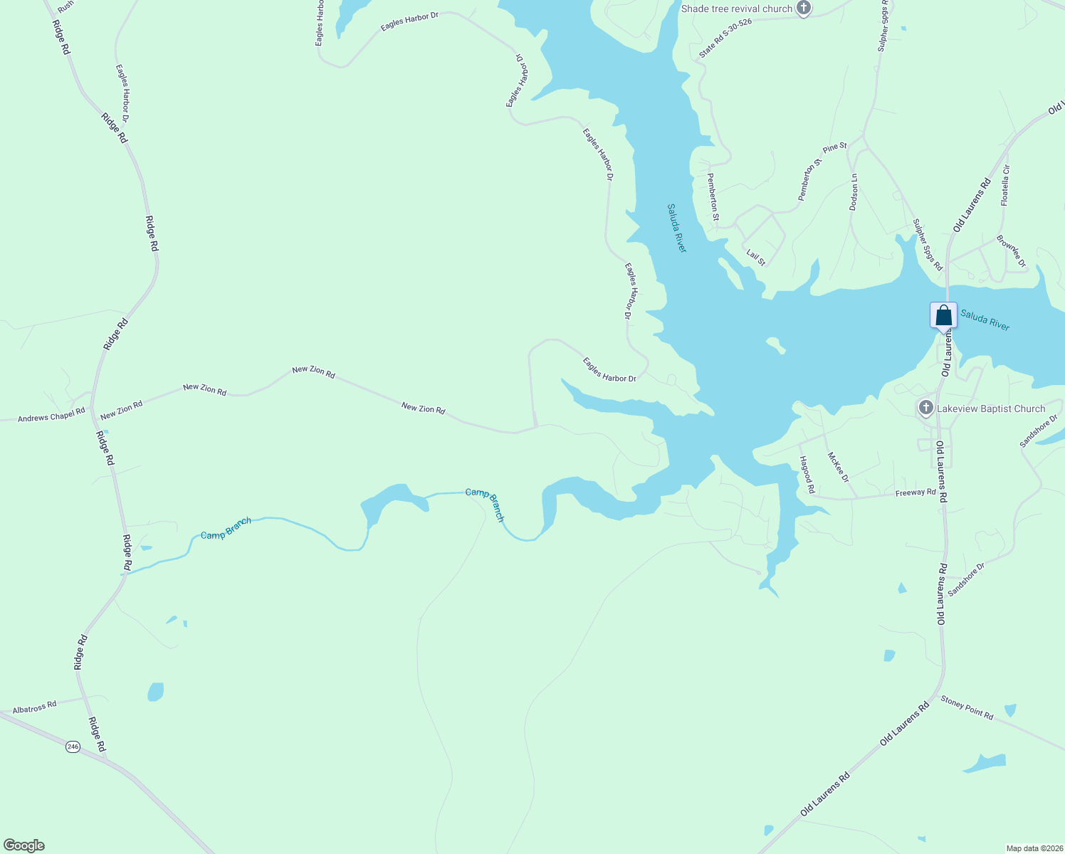 map of restaurants, bars, coffee shops, grocery stores, and more near 981 New Zion Road in Hodges
