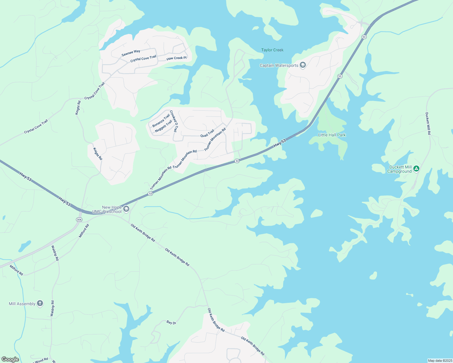 map of restaurants, bars, coffee shops, grocery stores, and more near 4660 Perry Road in Gainesville