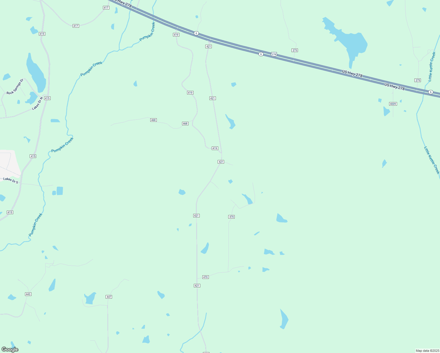 map of restaurants, bars, coffee shops, grocery stores, and more near 101-115 County Road 421 in Oxford