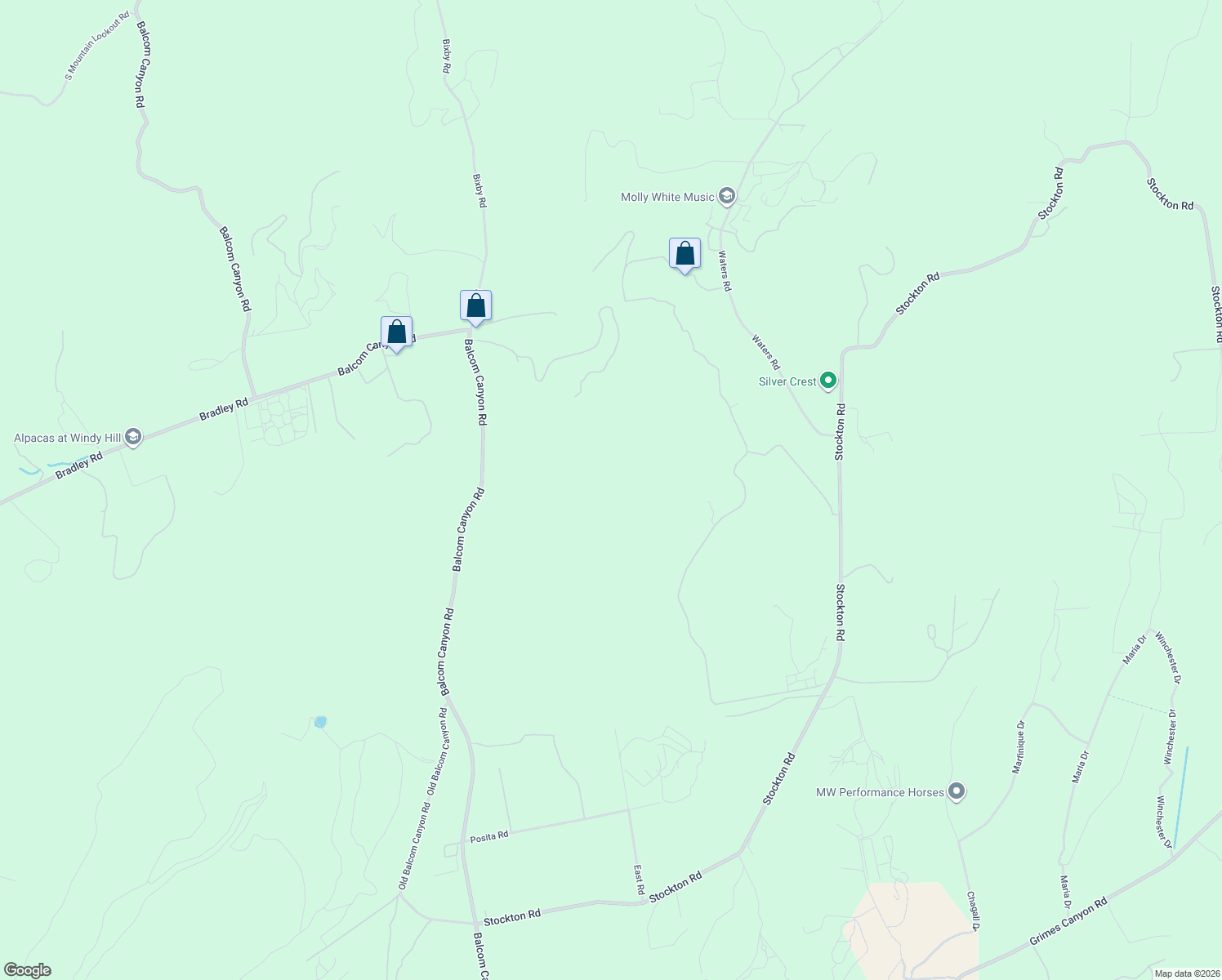 map of restaurants, bars, coffee shops, grocery stores, and more near in Moorpark