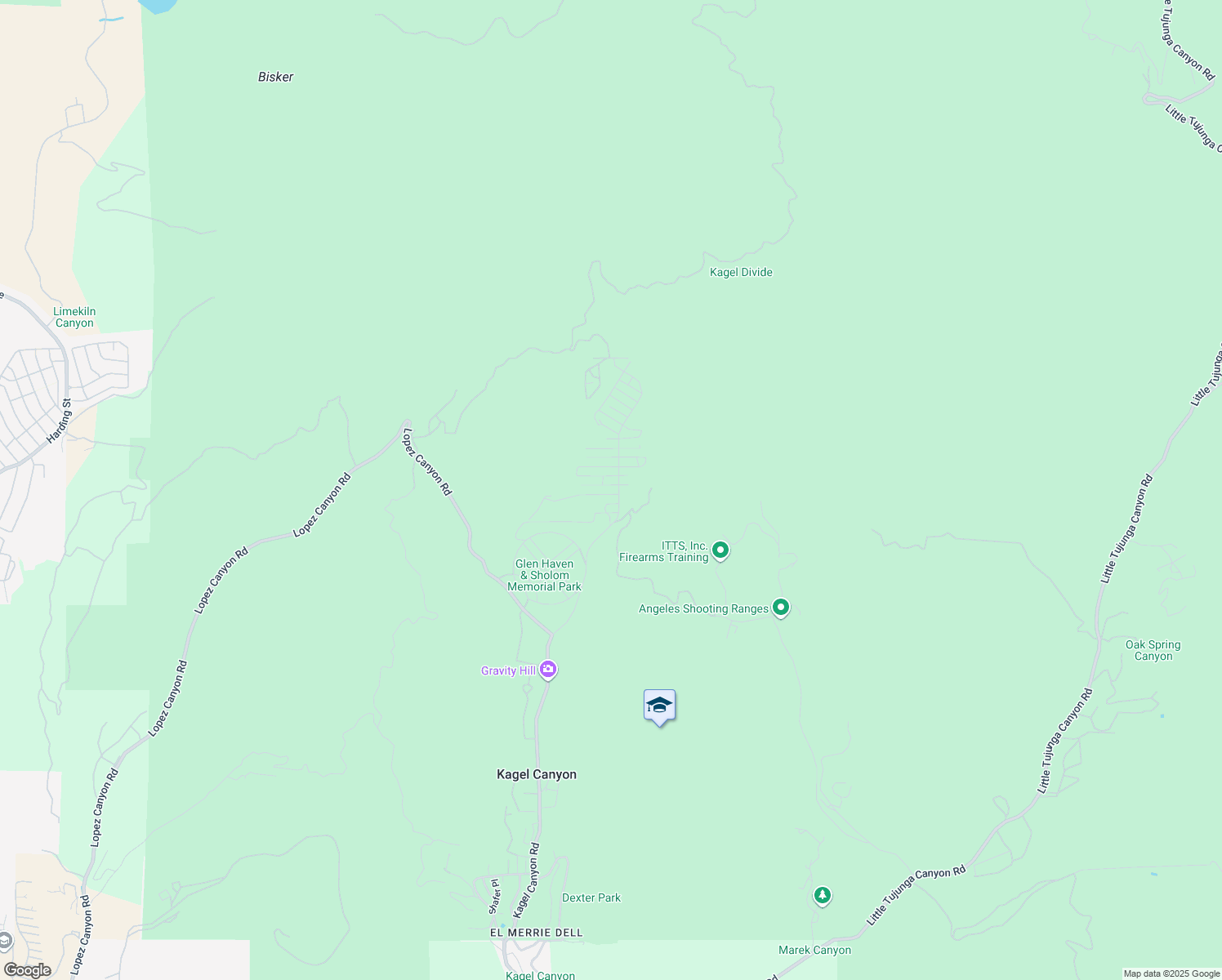 map of restaurants, bars, coffee shops, grocery stores, and more near 13433 Kagel Canyon Road in Los Angeles County