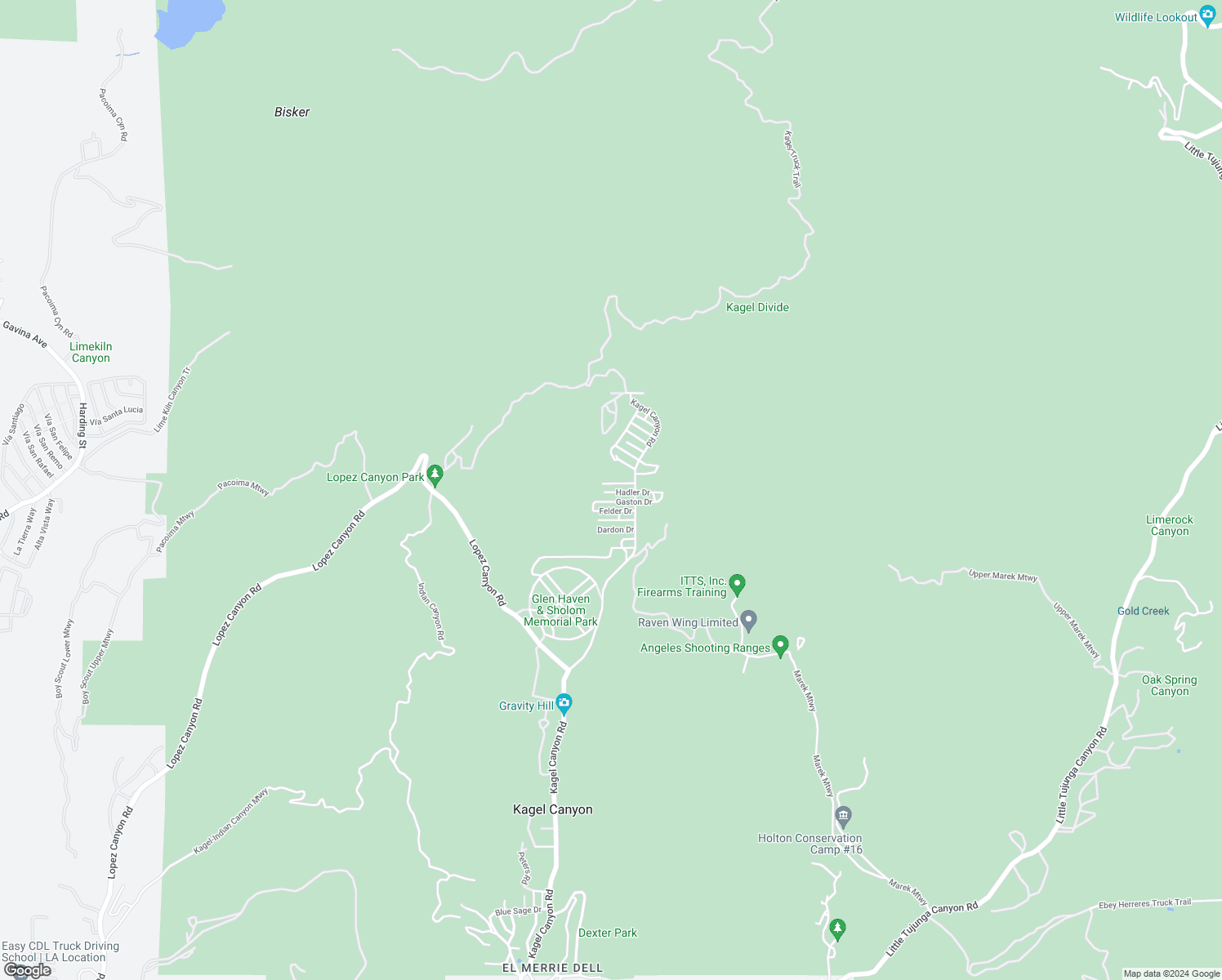 map of restaurants, bars, coffee shops, grocery stores, and more near 11275 Hadler Drive in Los Angeles County
