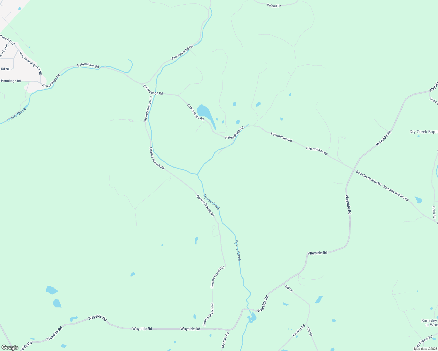 map of restaurants, bars, coffee shops, grocery stores, and more near 676 Flowery Branch Road in Kingston