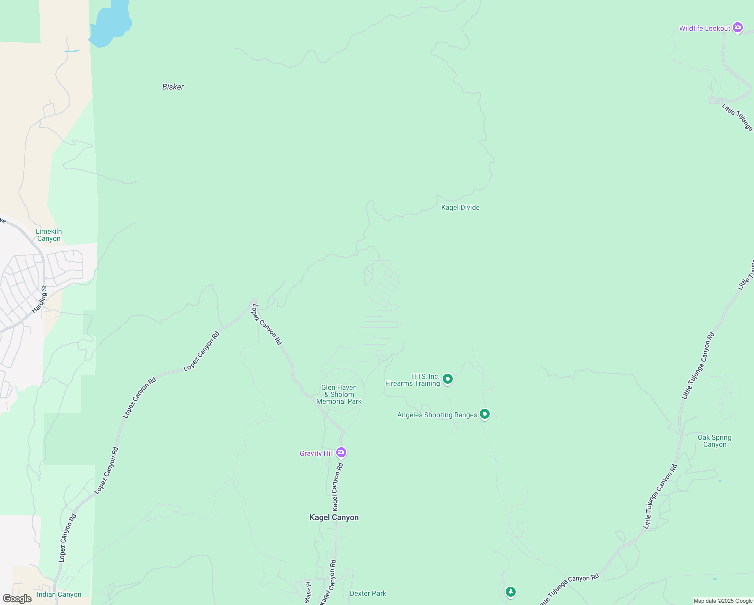 map of restaurants, bars, coffee shops, grocery stores, and more near Leander Drive in Los Angeles County