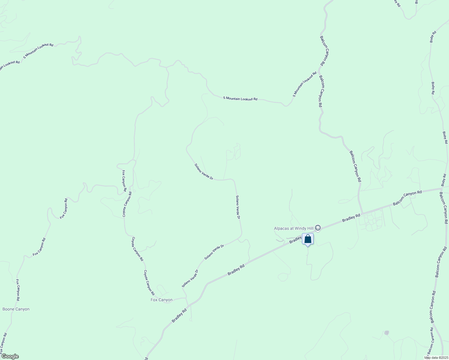 map of restaurants, bars, coffee shops, grocery stores, and more near 6942 Solano Verde Drive in Somis