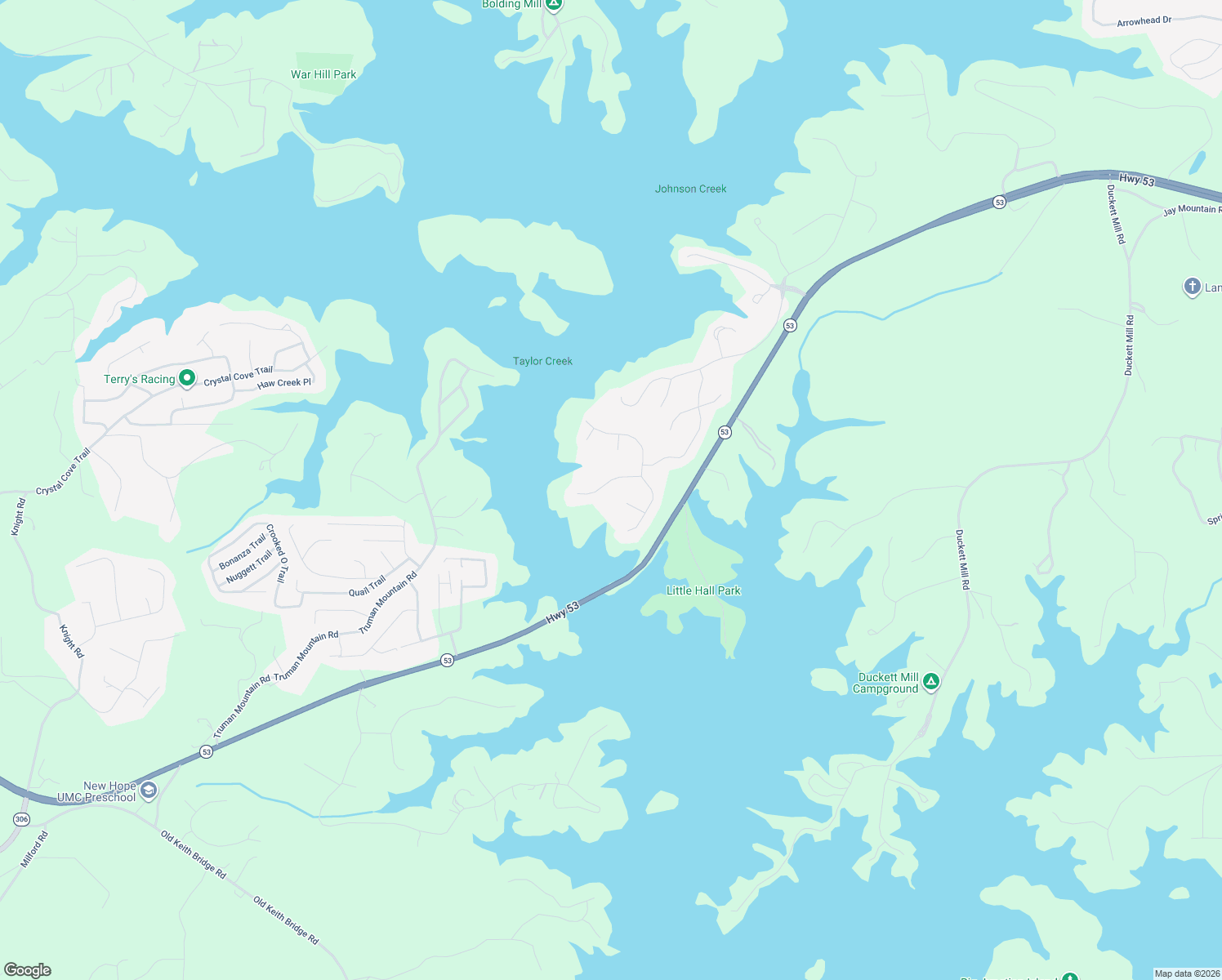 map of restaurants, bars, coffee shops, grocery stores, and more near 3719 Wavespray Court in Gainesville