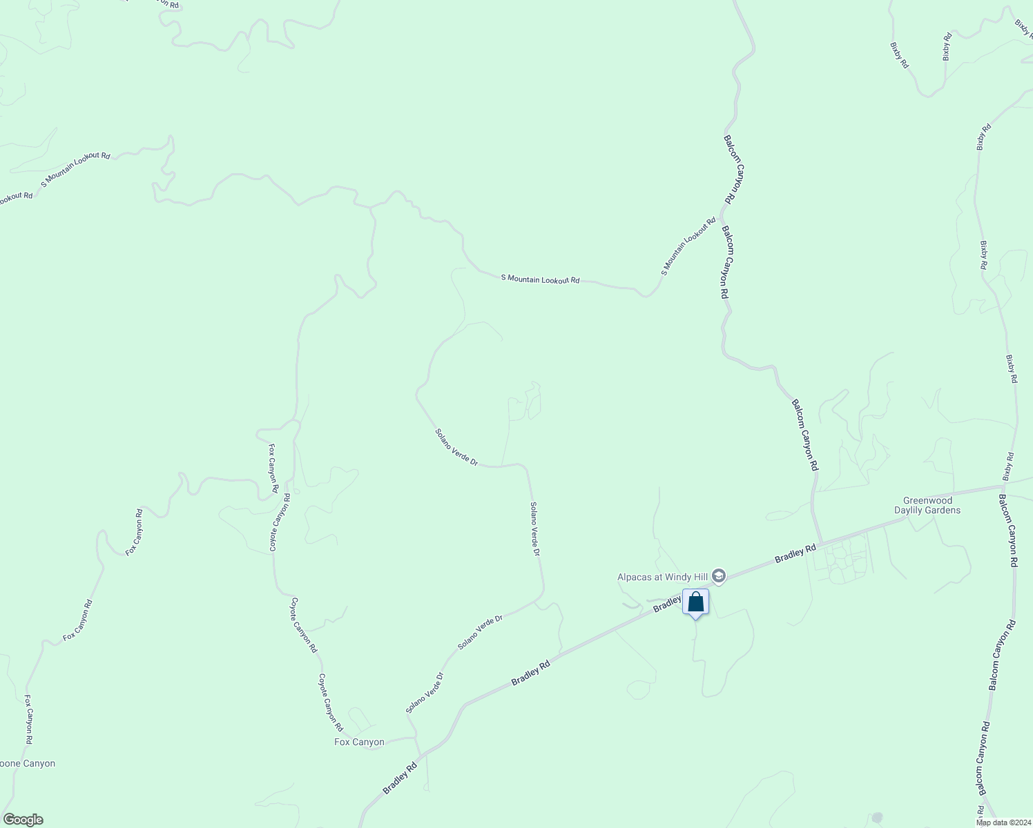 map of restaurants, bars, coffee shops, grocery stores, and more near 6914 Solano Verde Drive in Somis
