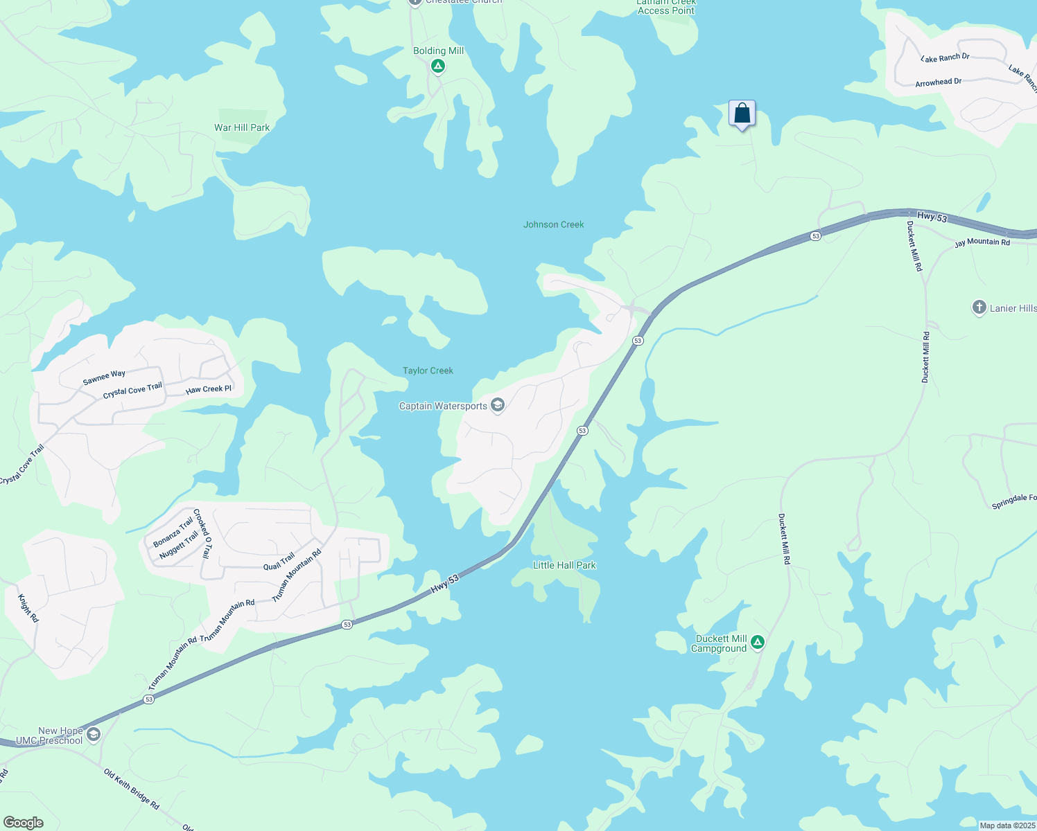 map of restaurants, bars, coffee shops, grocery stores, and more near 3498 Westhampton Way in Gainesville
