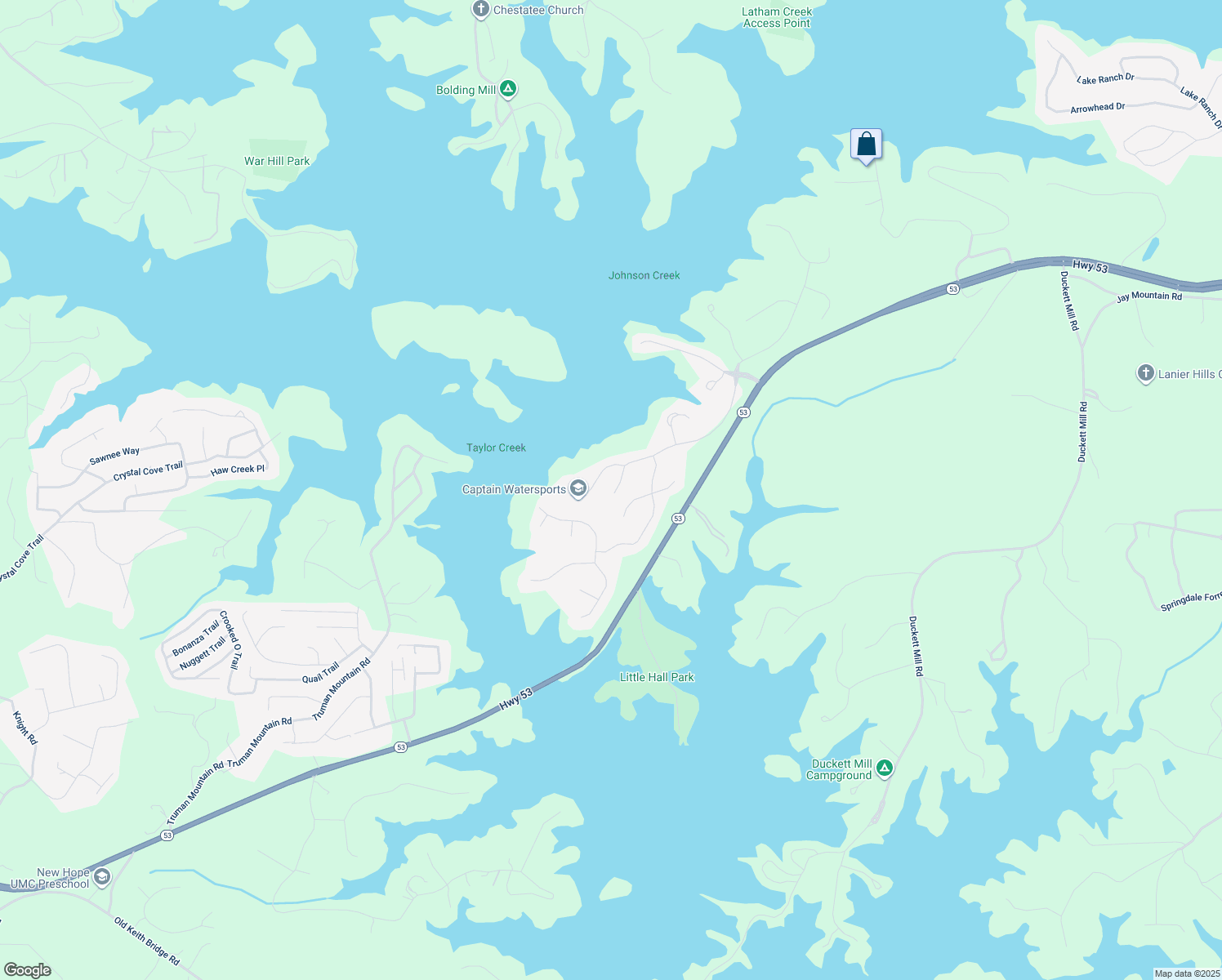 map of restaurants, bars, coffee shops, grocery stores, and more near 3494 Westhampton Way in Gainesville
