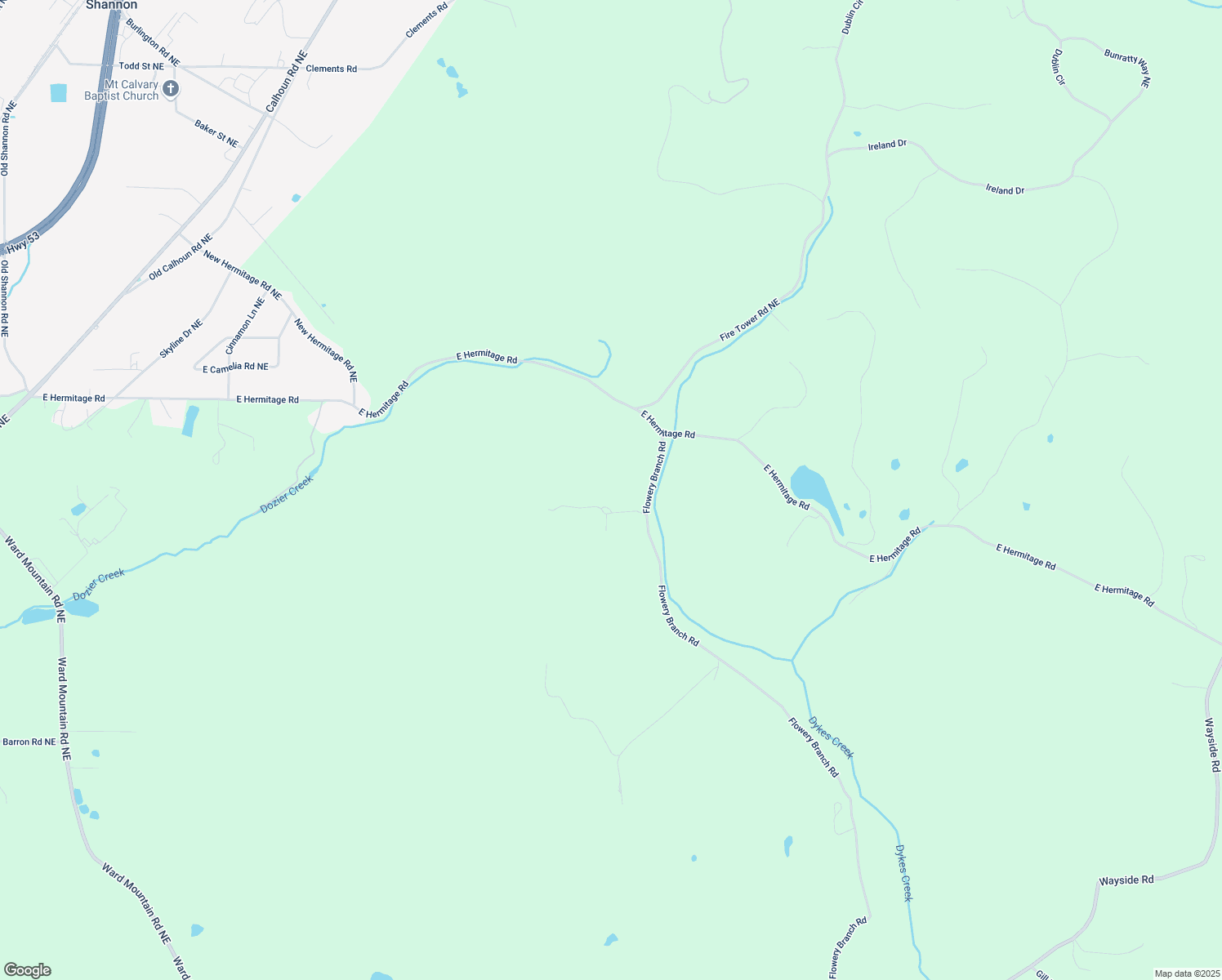 map of restaurants, bars, coffee shops, grocery stores, and more near 1147 Flowery Branch Road in Kingston